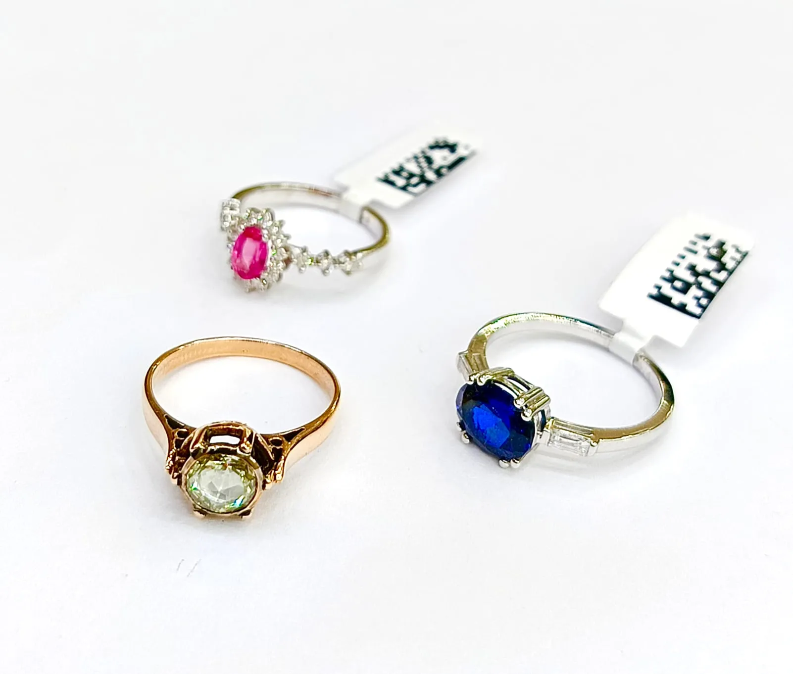 Büyük Elmas Pinsa Tektaş Model Yüzük