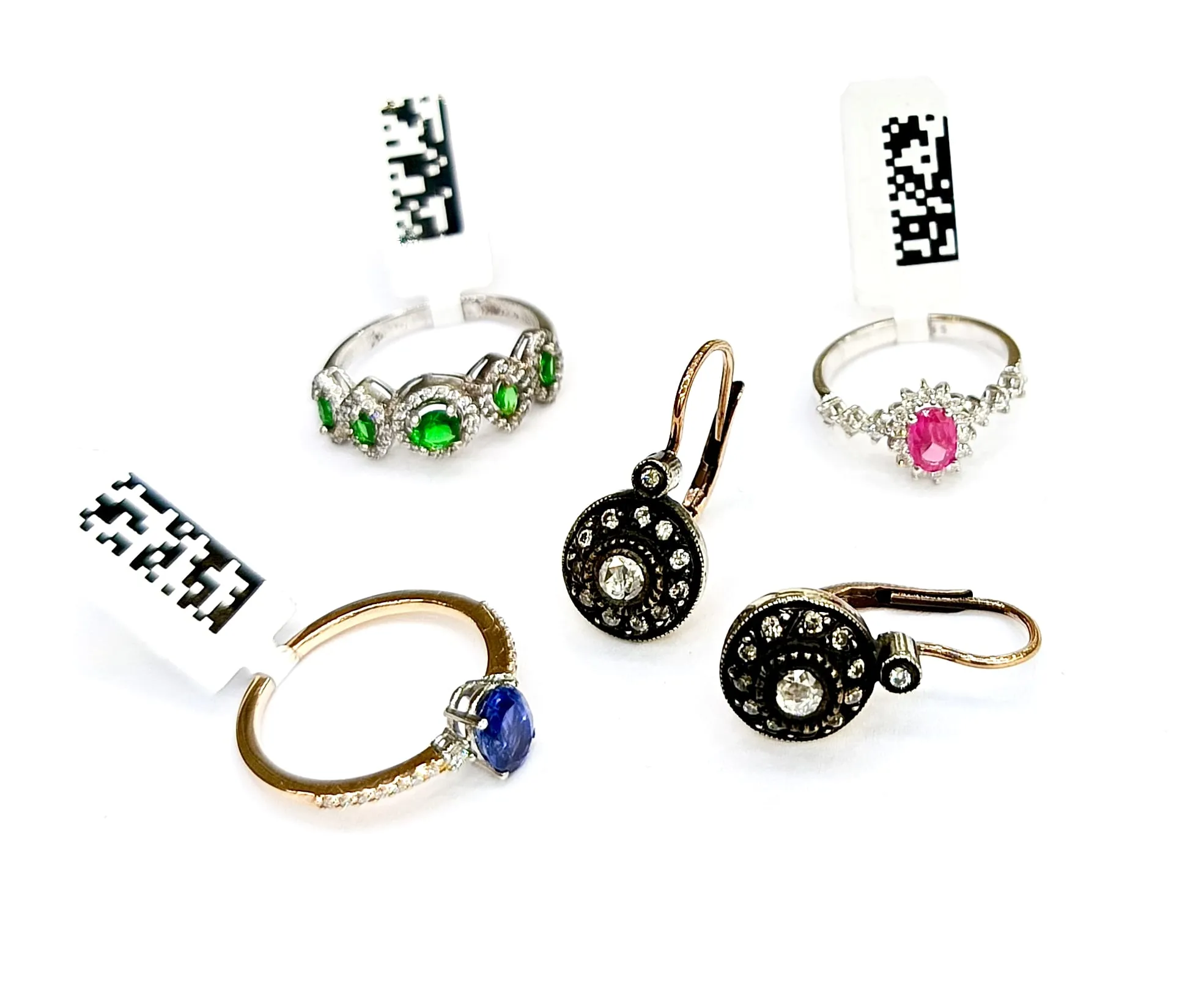 Pinsa Elmas Model Küpe