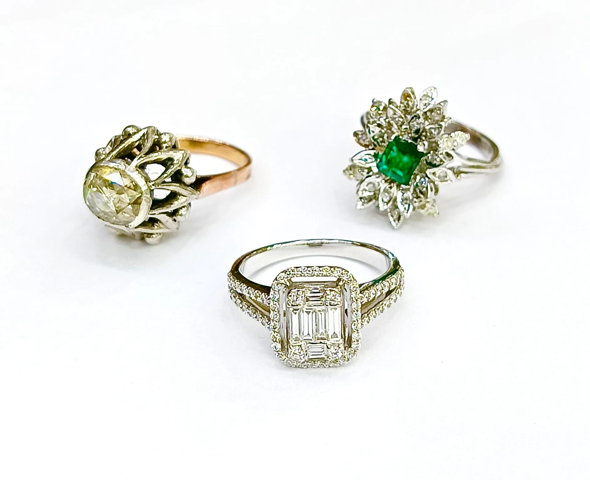 Pırlanta Baget Model Yüzük