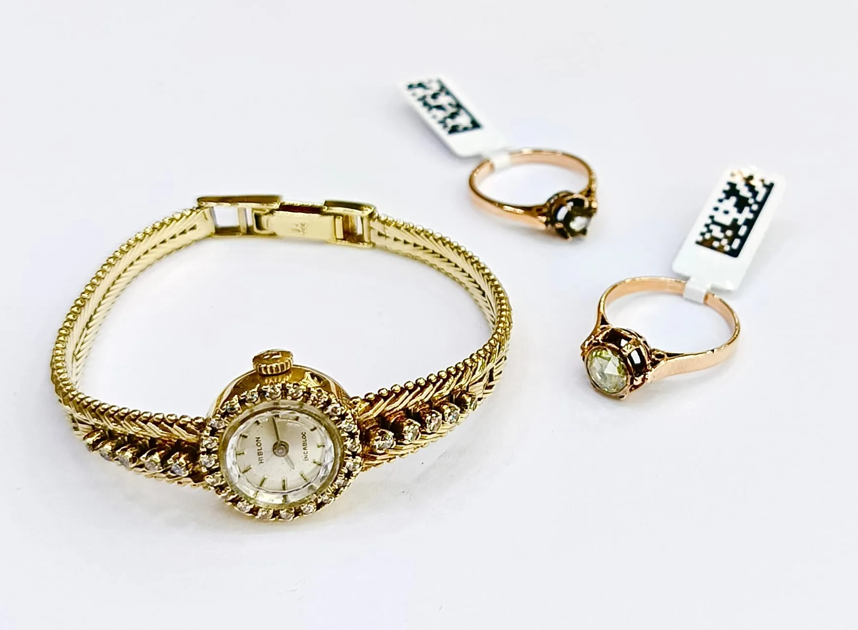 Antika Pırlanta Hislon Marka Saat