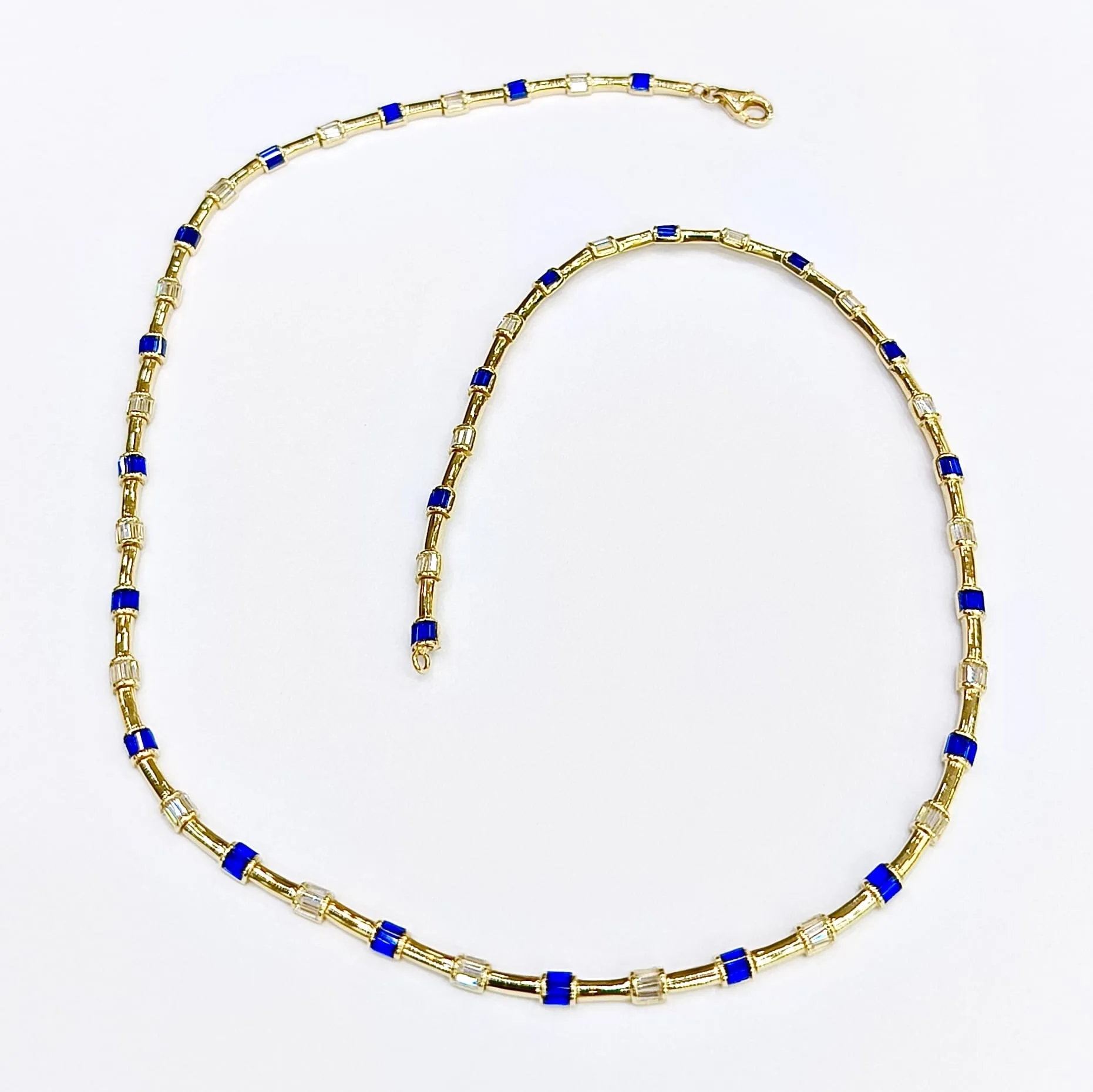 Favori Marka Renkli Taşlı Tasarım Kolye