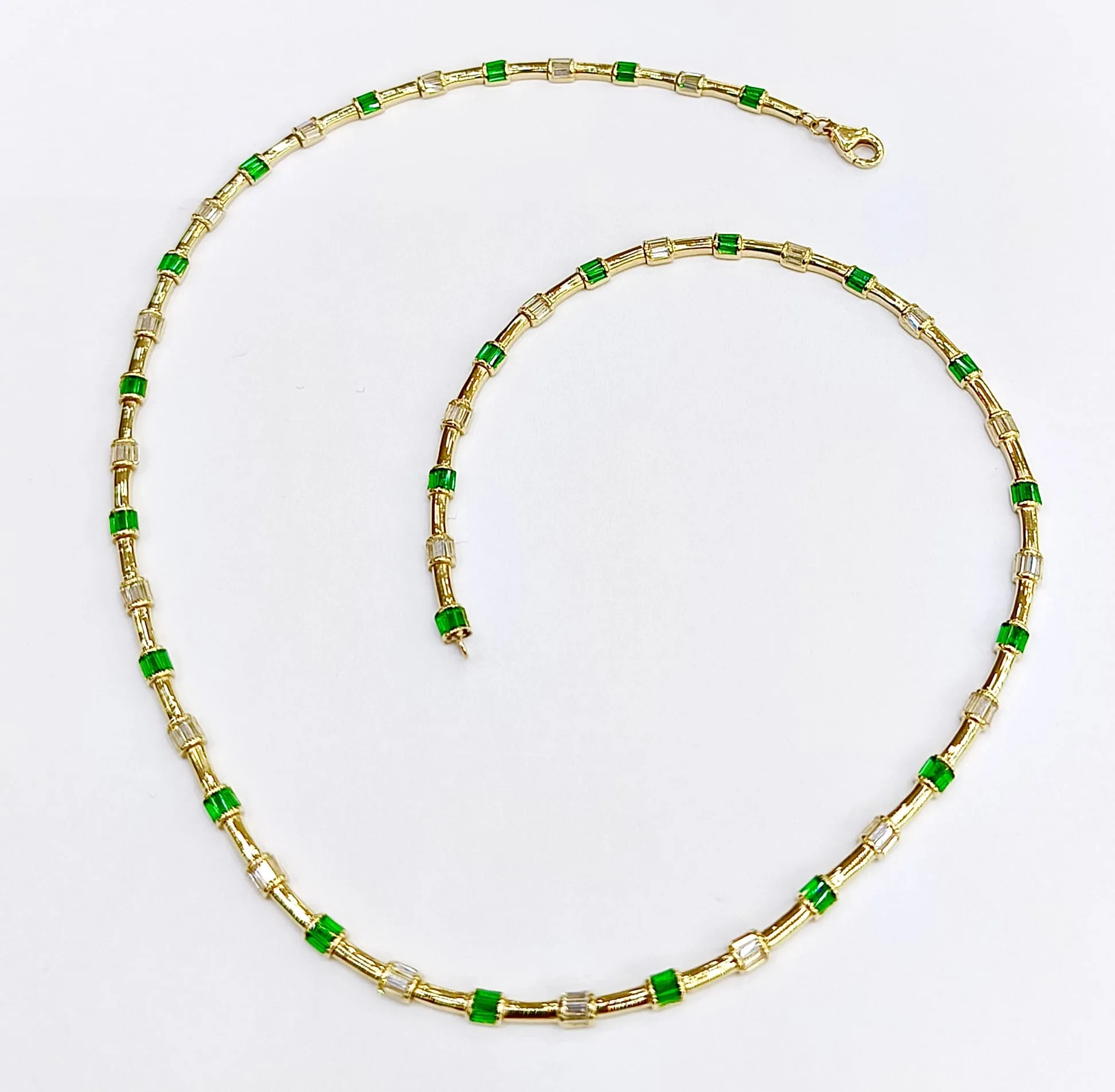 Favori Marka Renkli Taşlı Tasarım Model Zincir