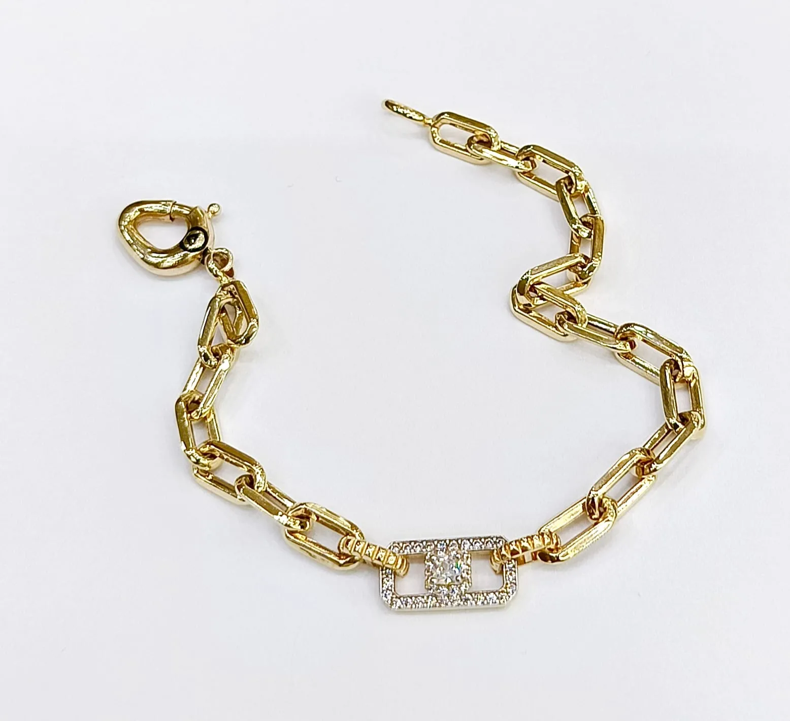 Favori Marka İtalyan Model Taşlı Bileklik 