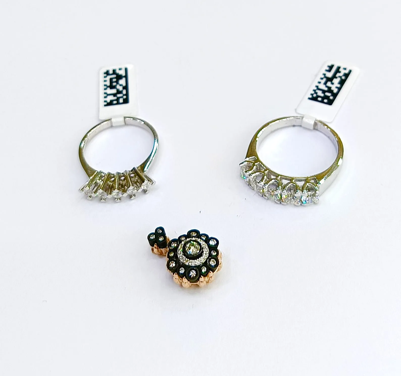 Vintage Elmas Ve Pırlanta Gül Uç