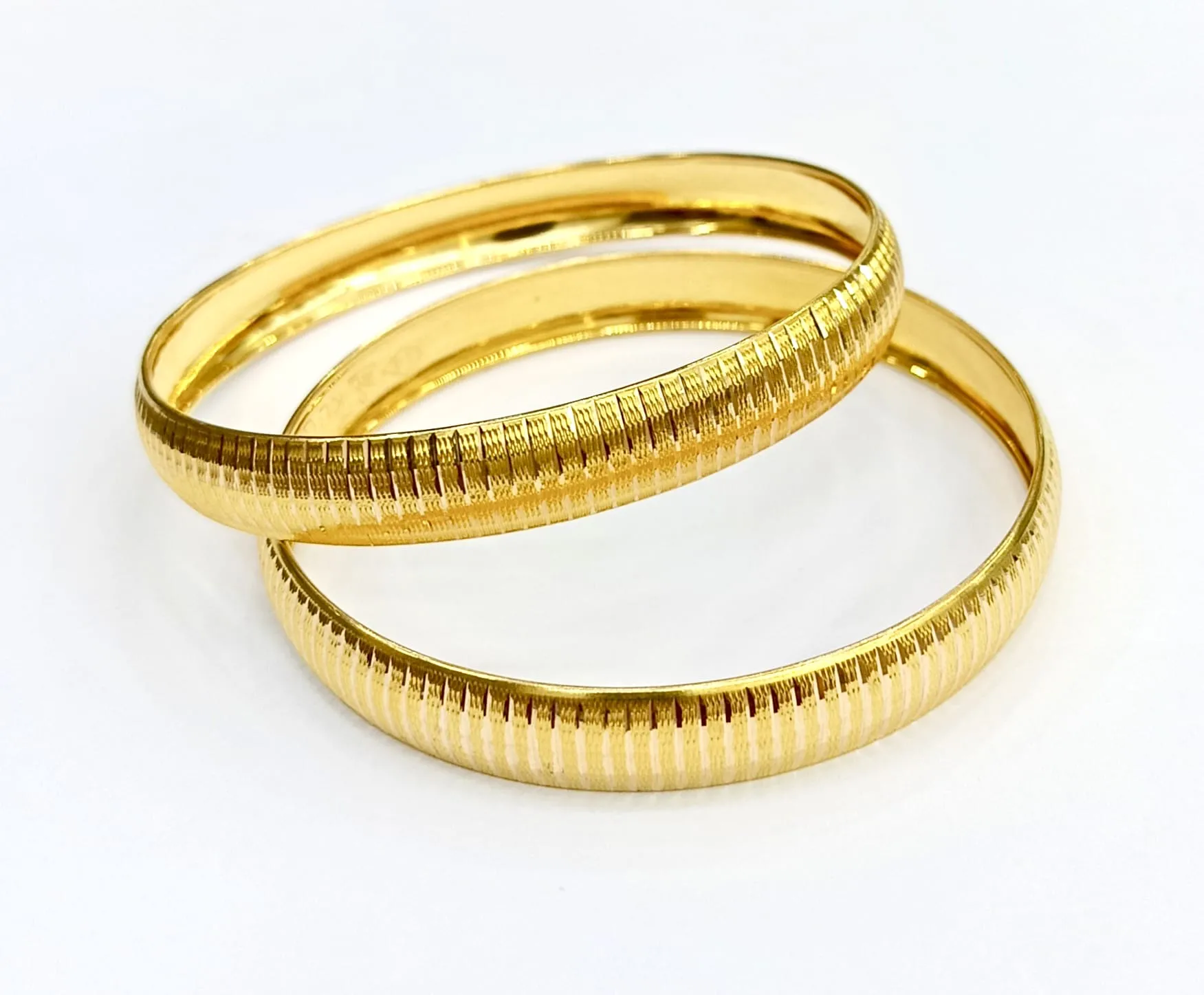 14 Ayar Hediyelik Desenli Bilezik 20 NO