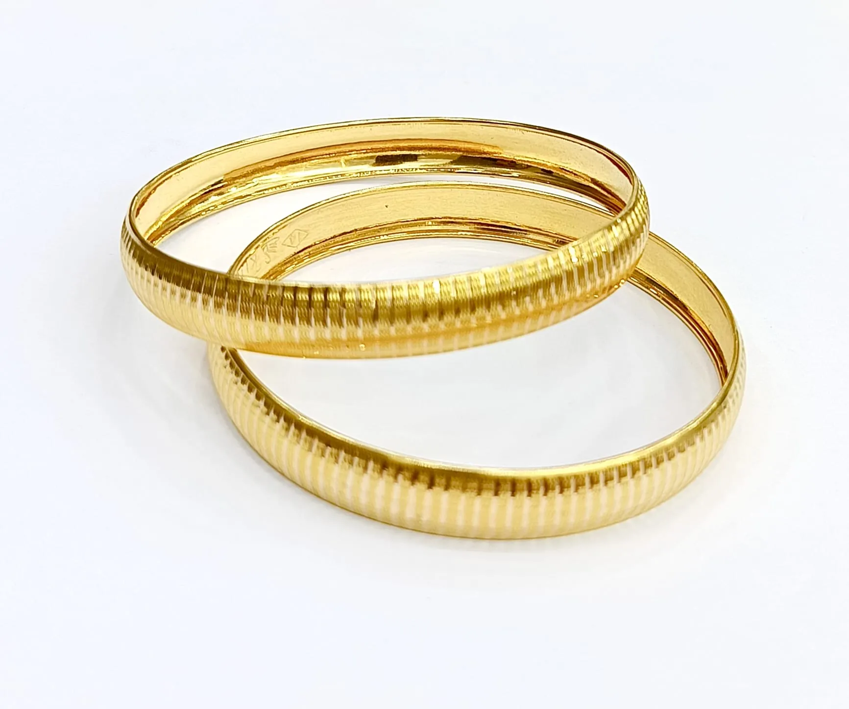 14 Ayar Hediyelik Desenli Bilezik 20 NO