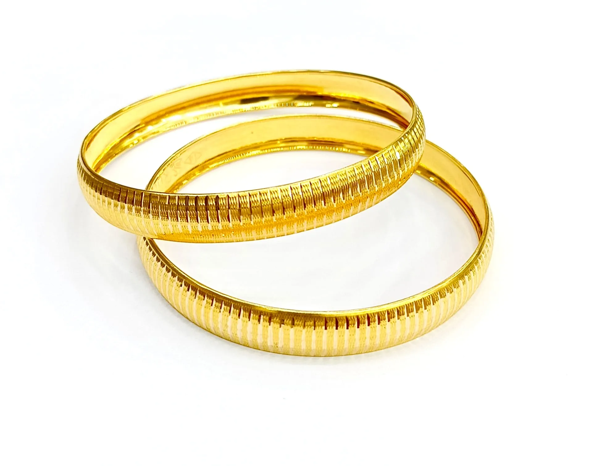 14 Ayar Hediyelik Desenli Bilezik 20 NO