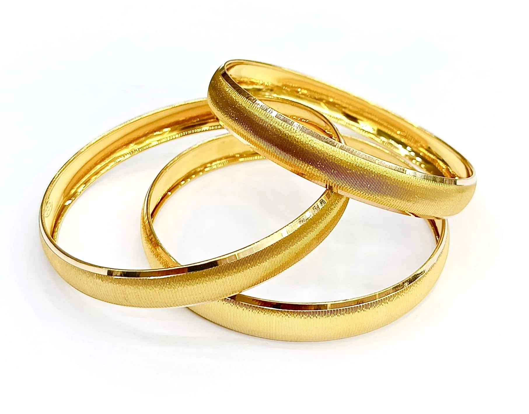 14 Ayar Hediyelik Desenli Bilezik