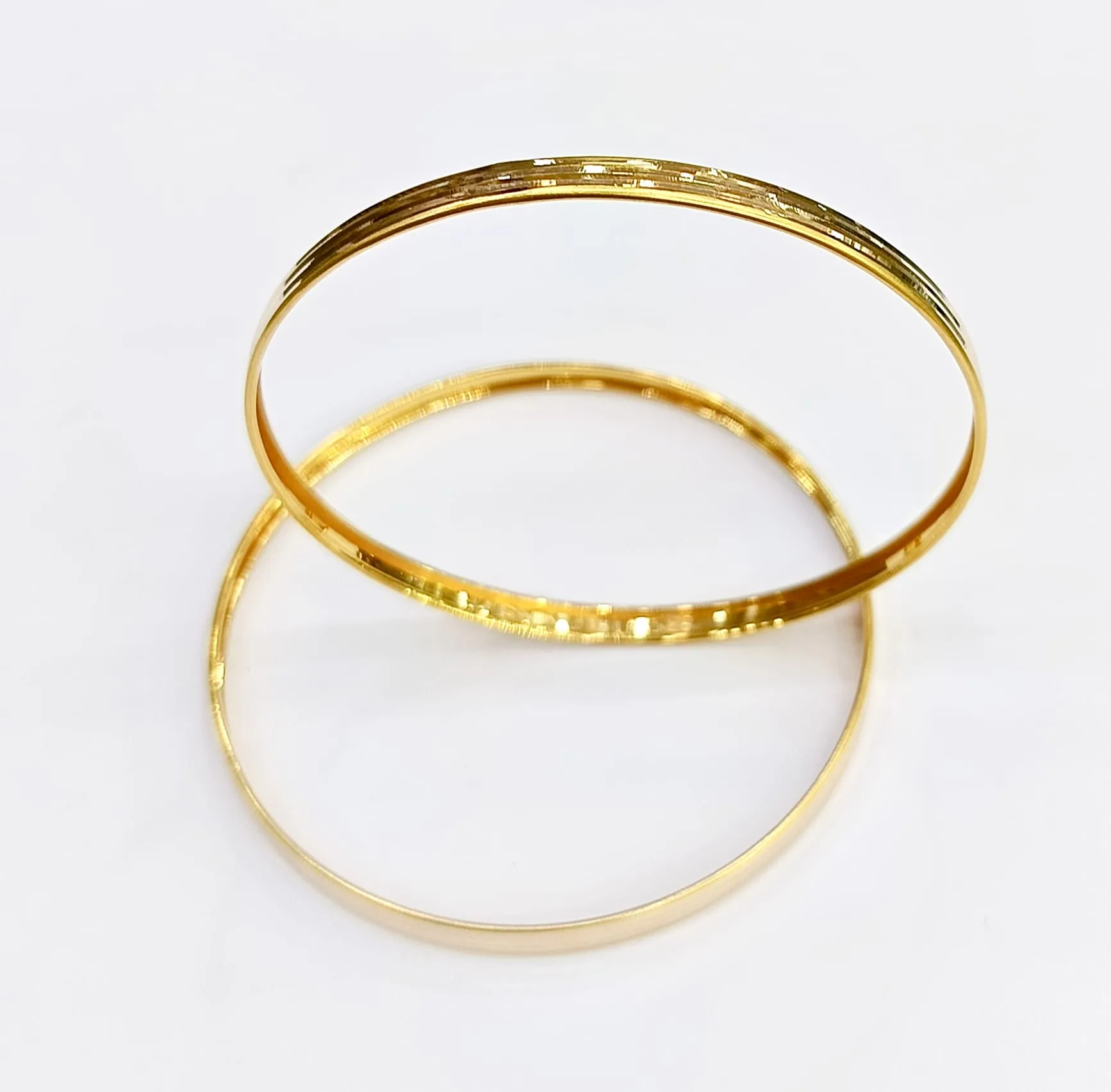 14 Ayar Desenli Hediyelik Bilezik 20 NO