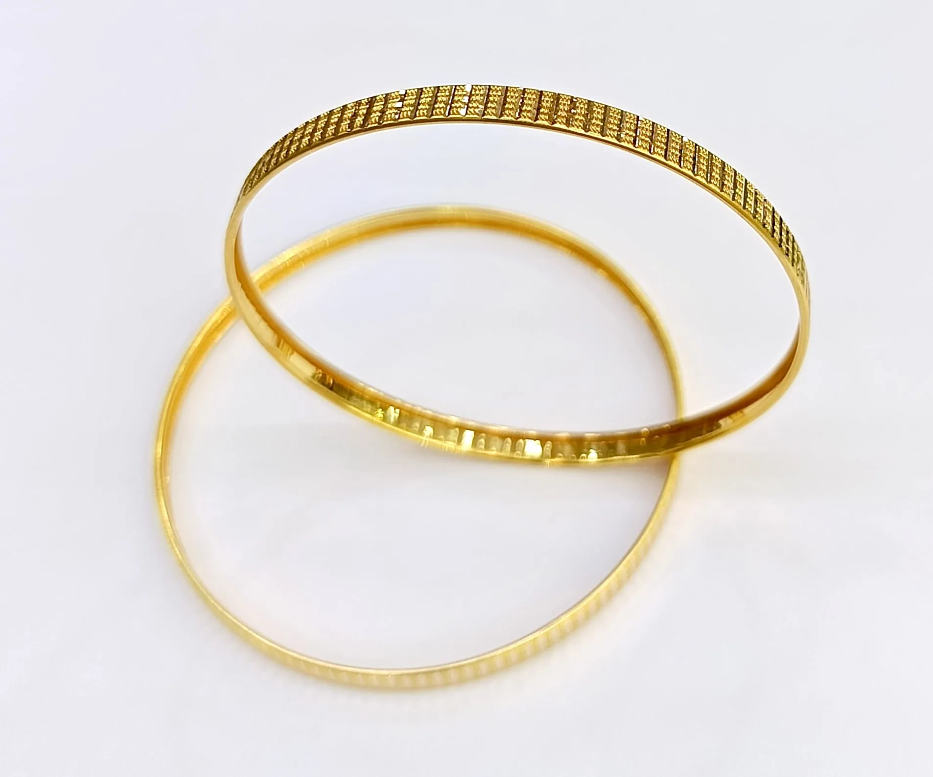 14 Ayar Desenli Hediyelik Bilezik 20 NO