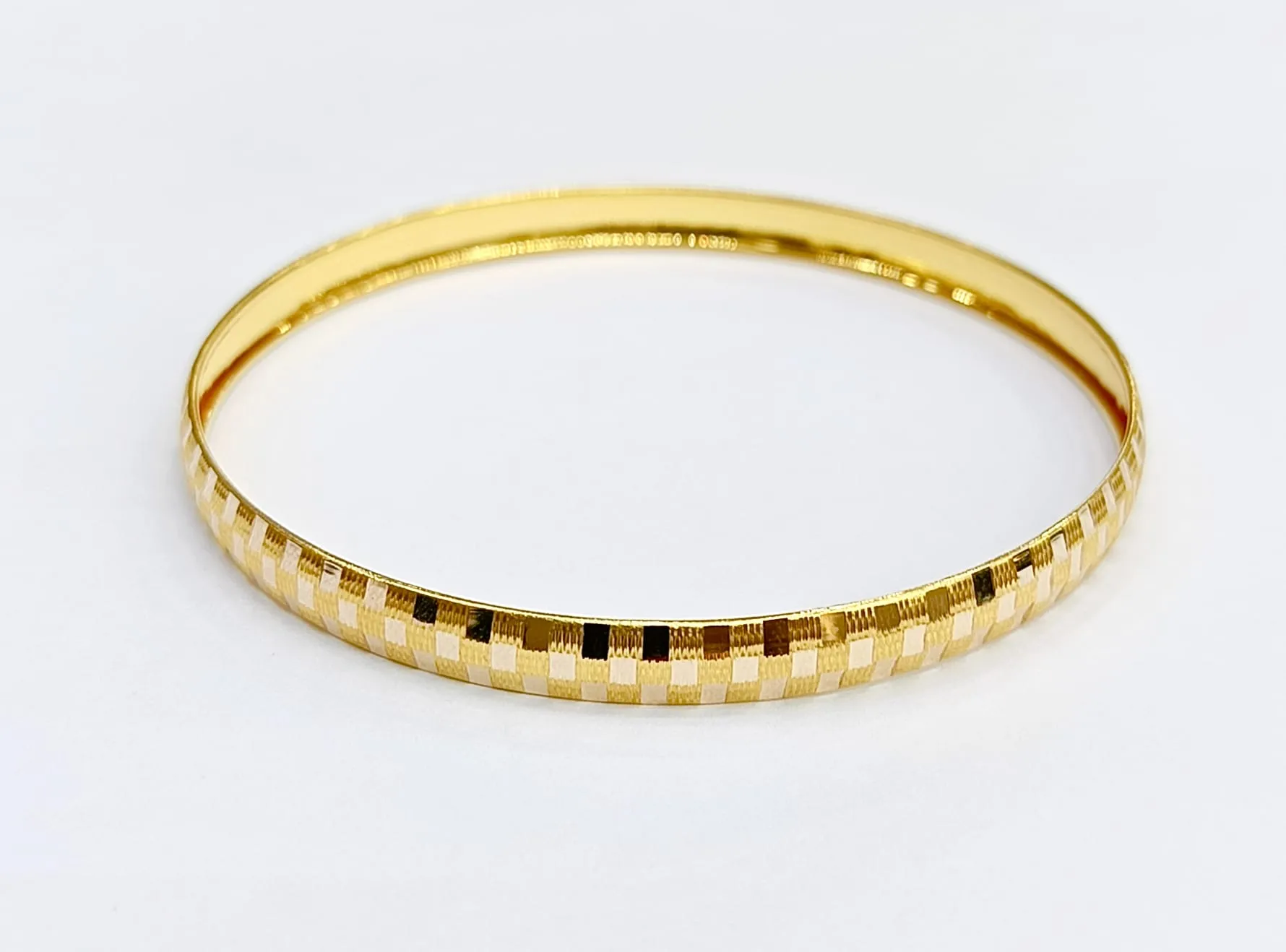 14 Ayar Desenli Hediyelik Bilezik 20 NO