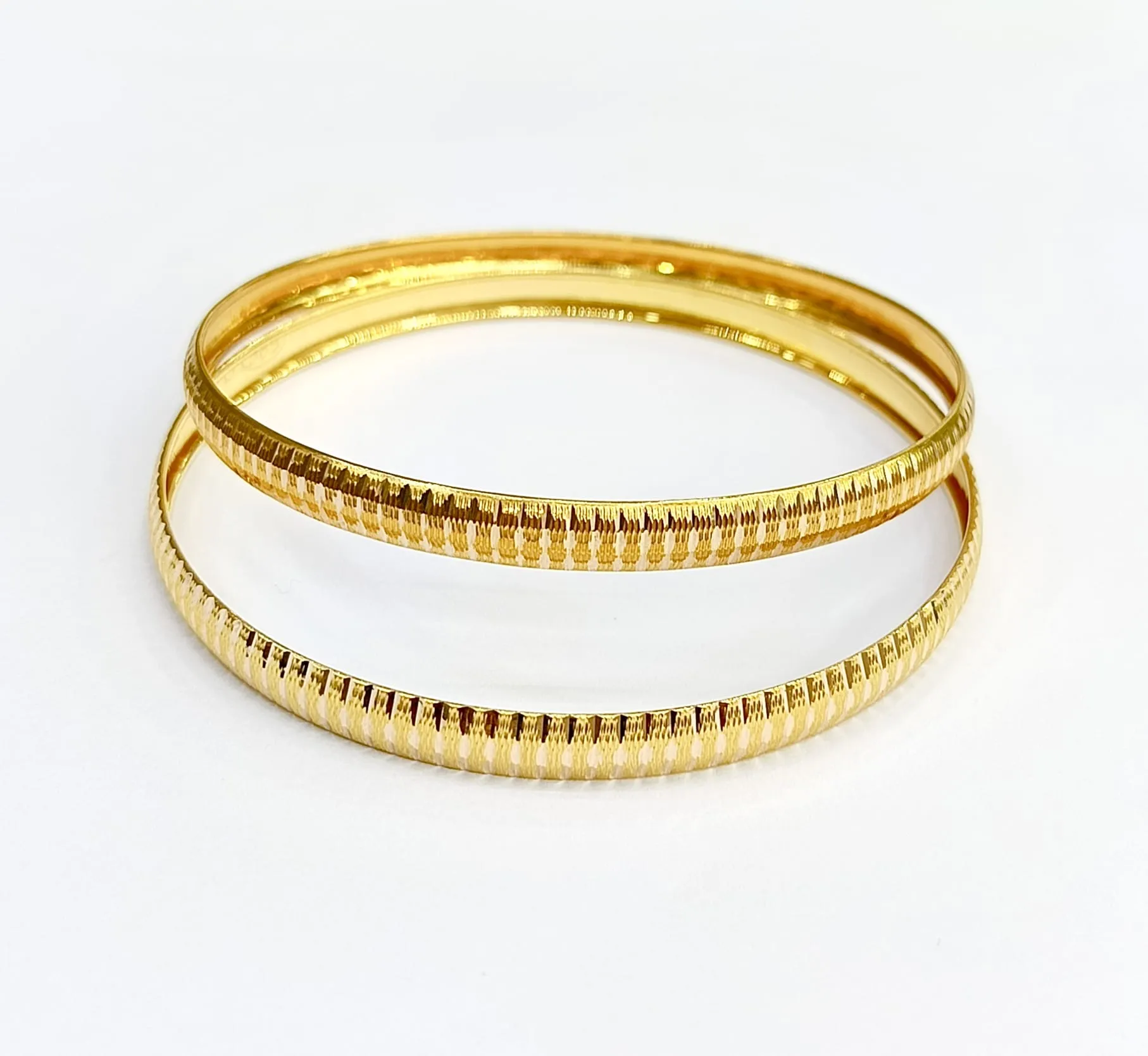 14 Ayar Desenli Bilezik 21 NO