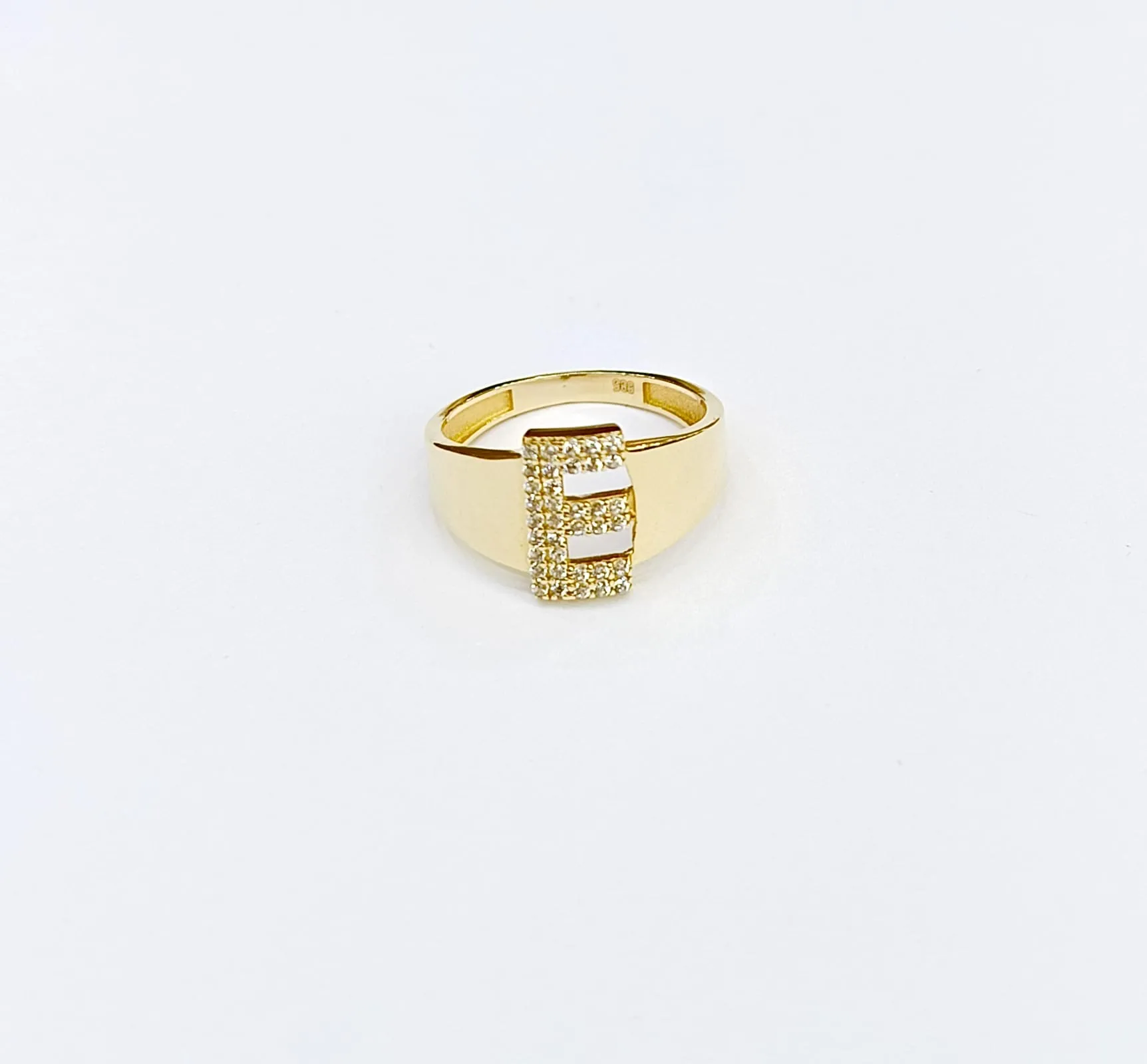 Favori Marka E Harfi Model Yüzük