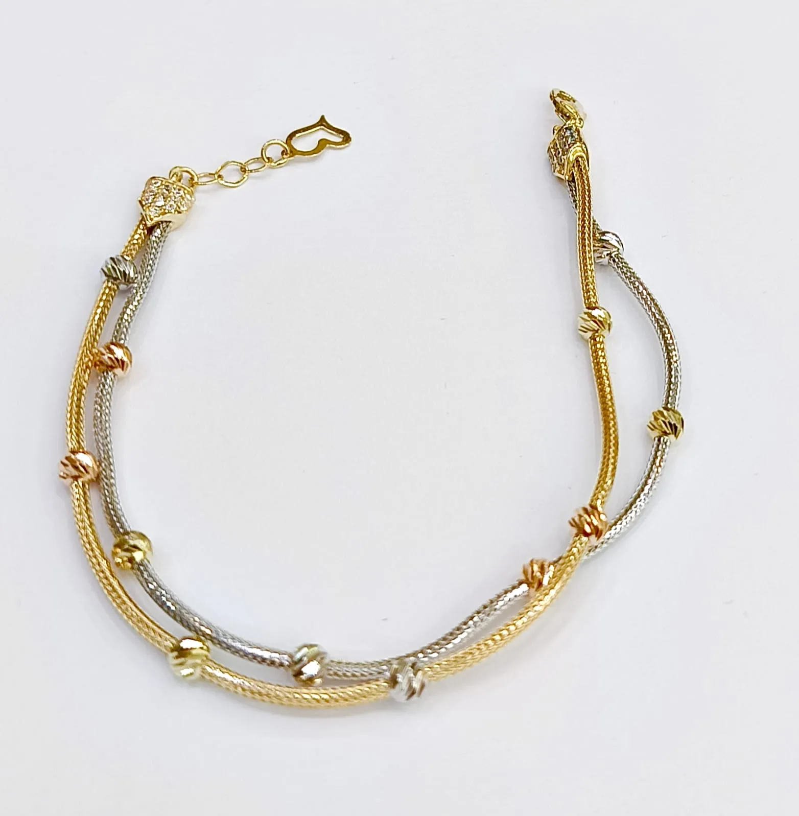 Favori Marka Dorikalı Çift Renk Bileklik