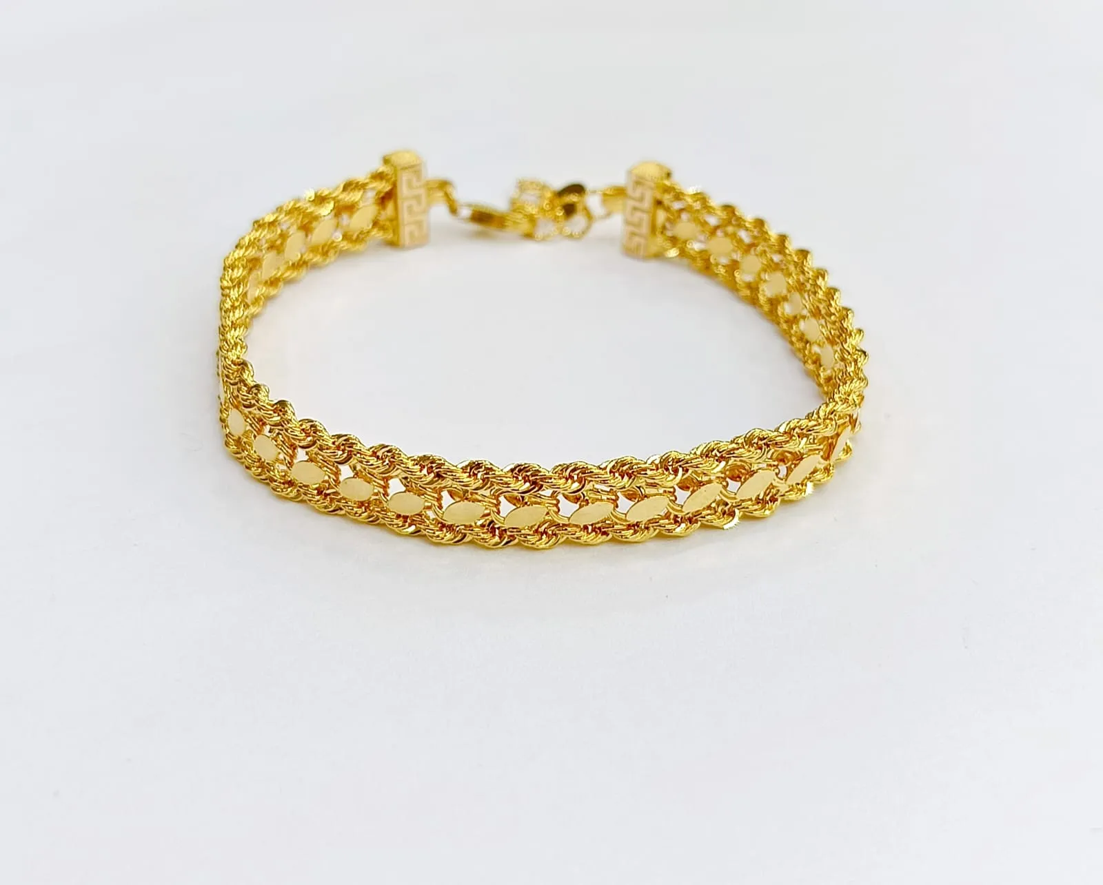 Favori Marka İtalyan Model Sarı Bileklik