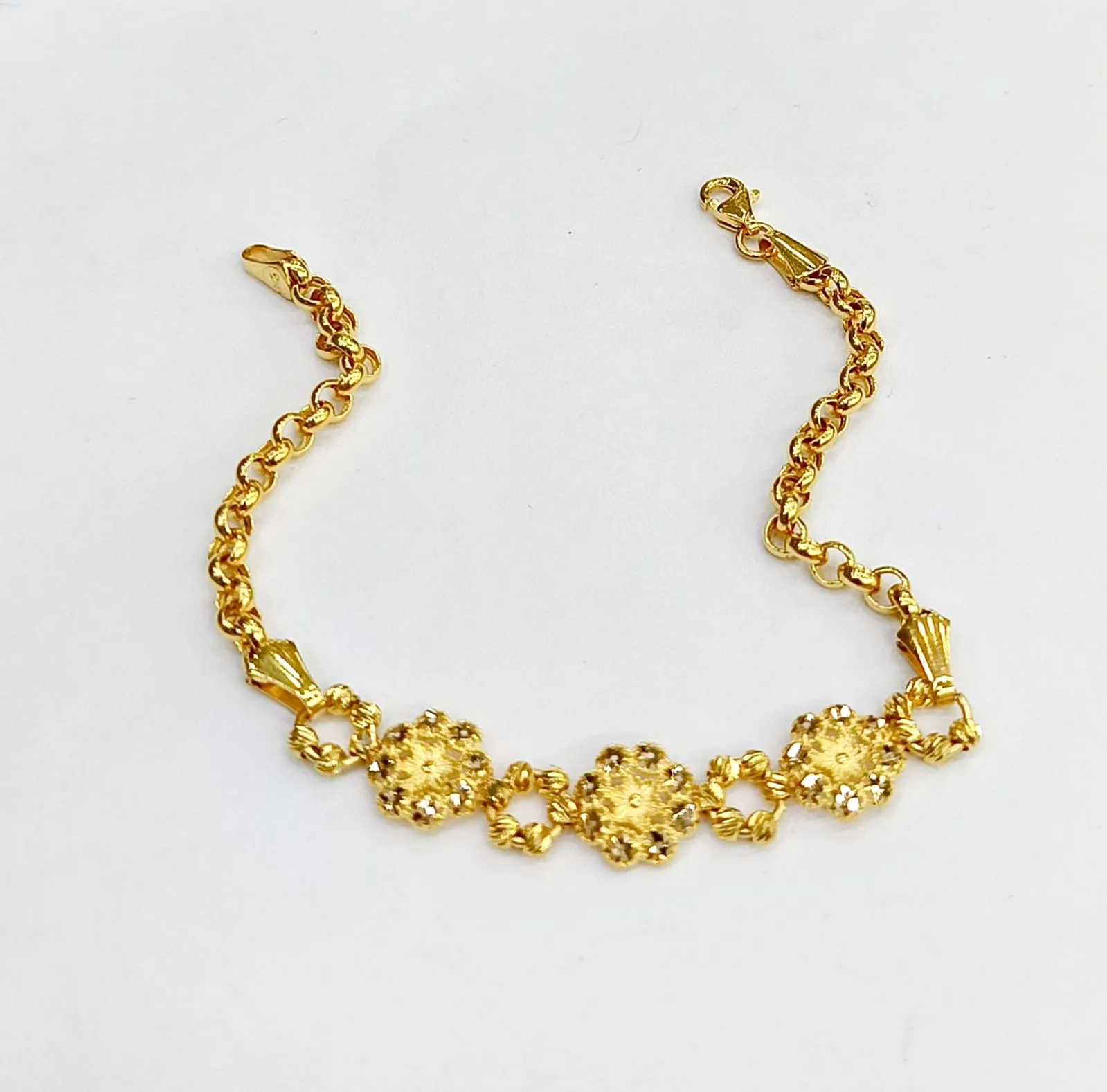 Favori Marka İtalyan Model Sarı Bileklik 