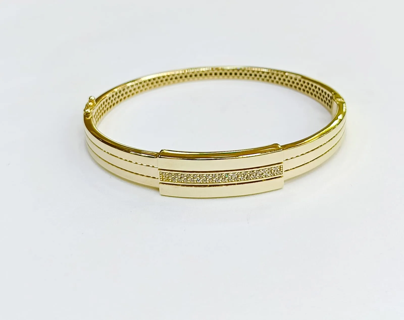 Favori Marka İtalyan Model Taşlı Kelepçe 