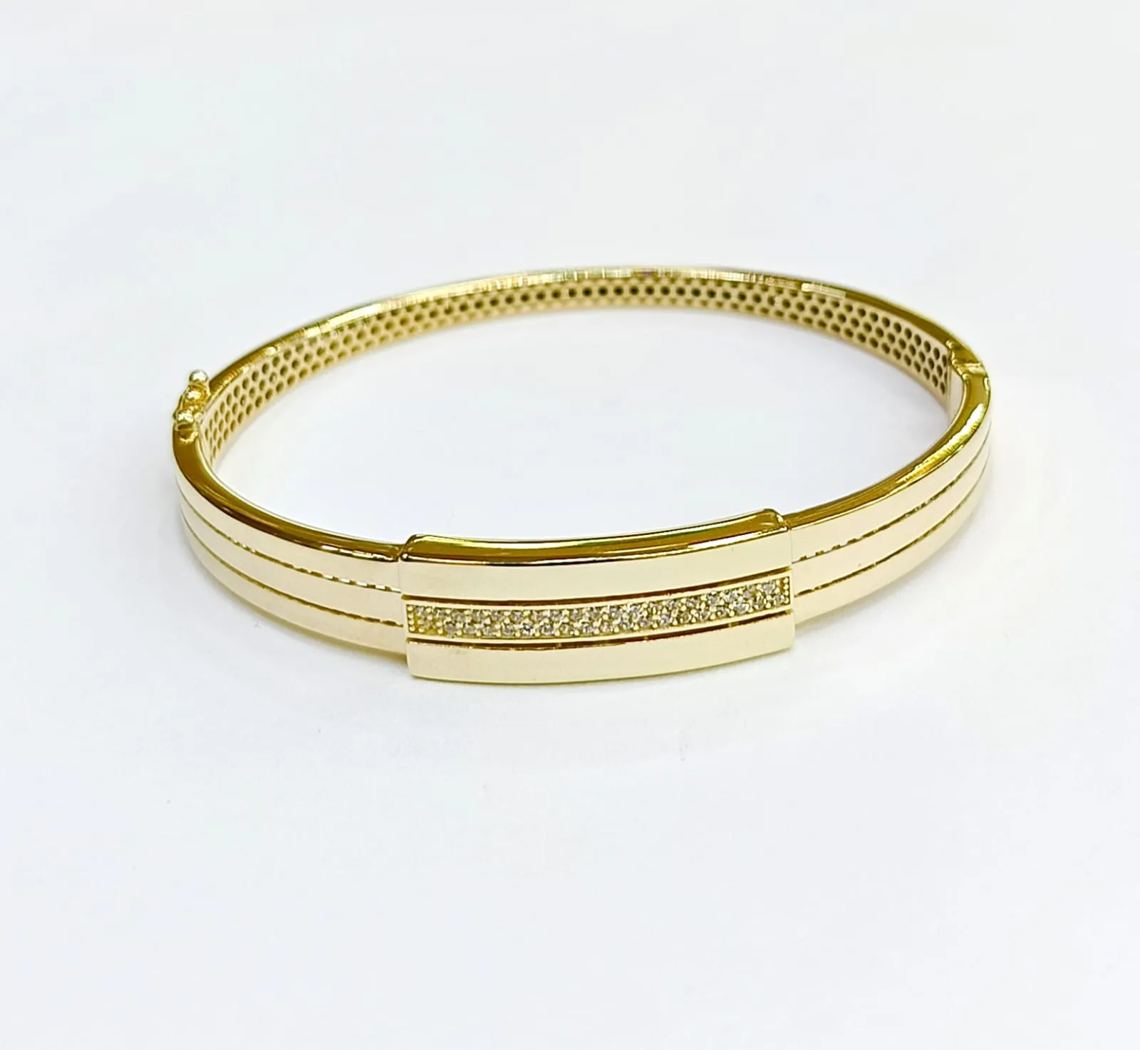 Favori Marka İtalyan Model Taşlı Kelepçe 