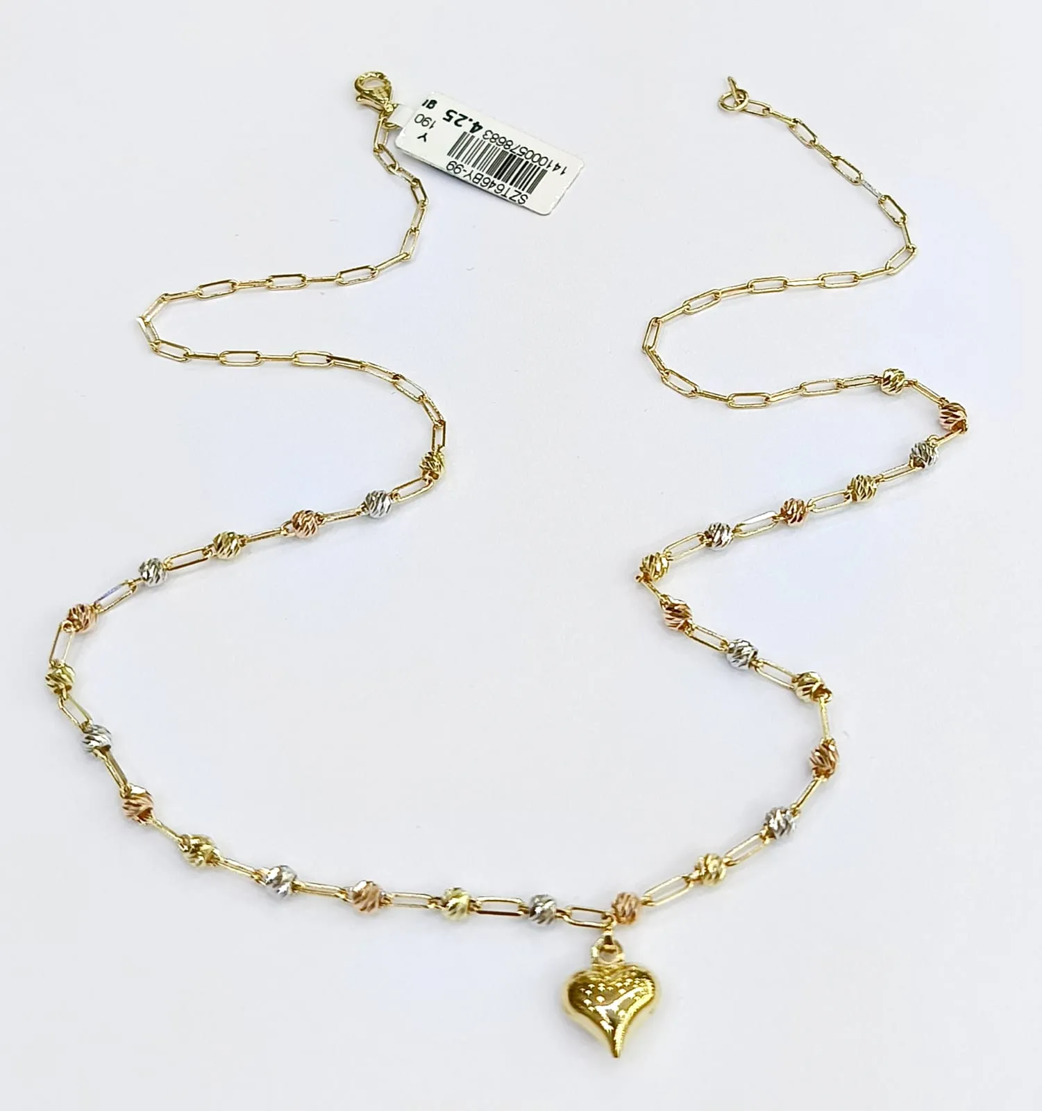 Favori Marka Dorikalı Model Kalpli Zincir