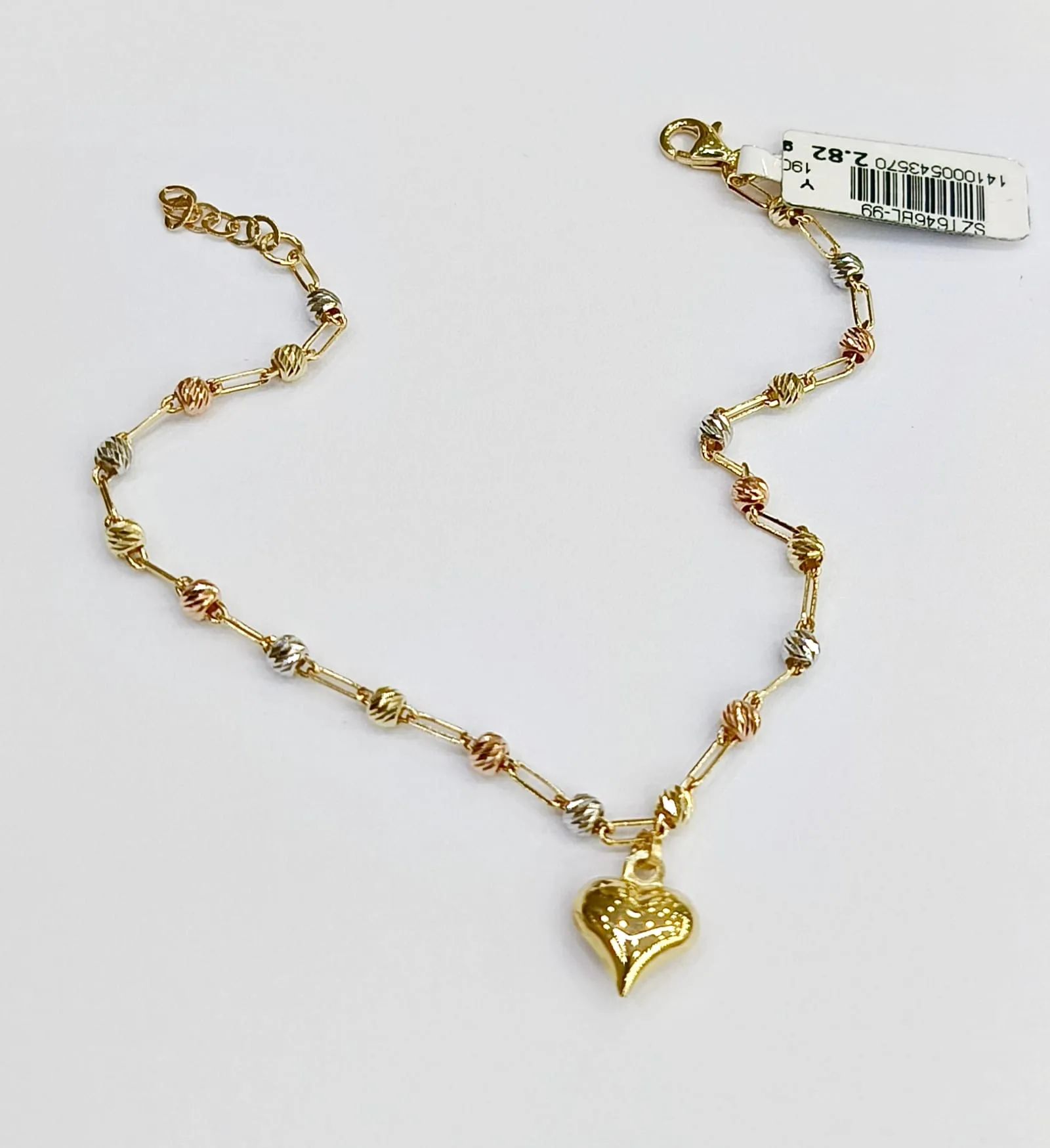 Favori Marka Dorikalı Kalpli Bileklik