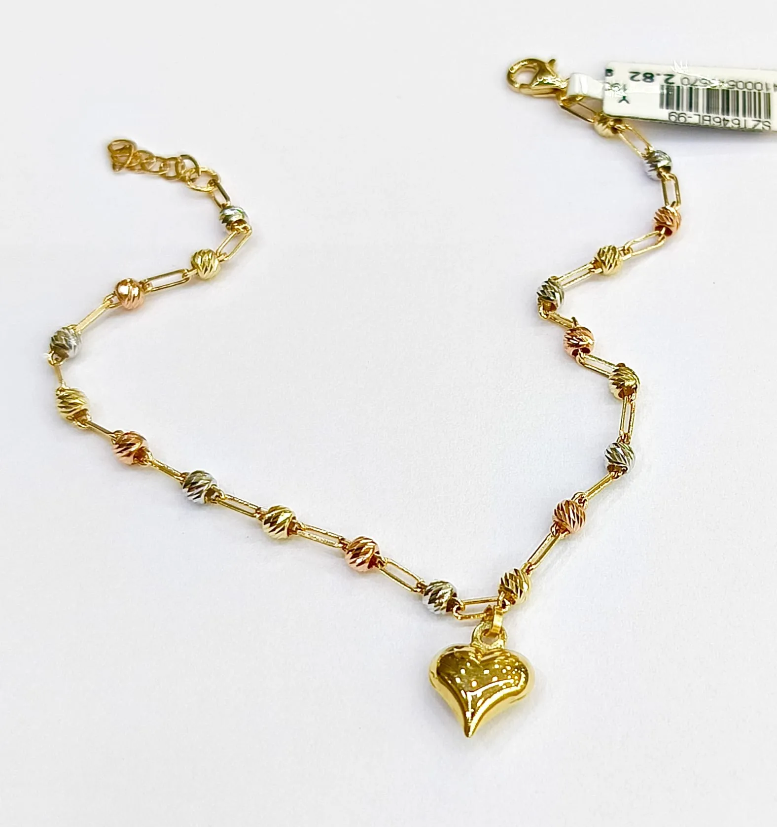 Favori Marka Dorikalı Kalpli Bileklik