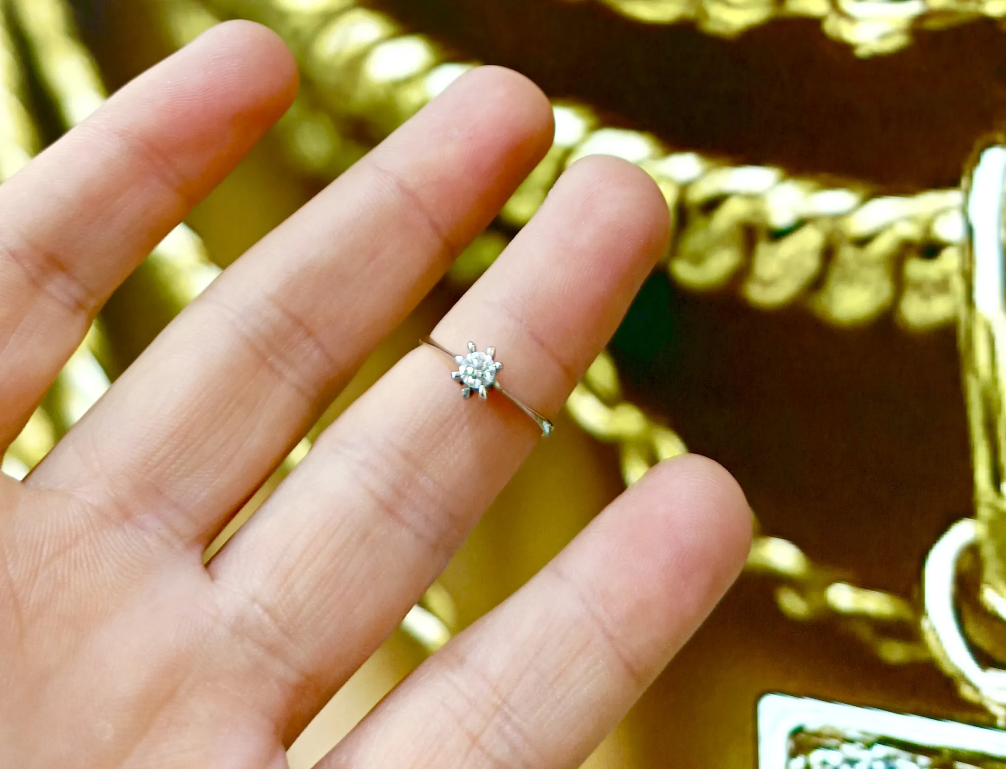 Pırlanta Tektaş Yüzük