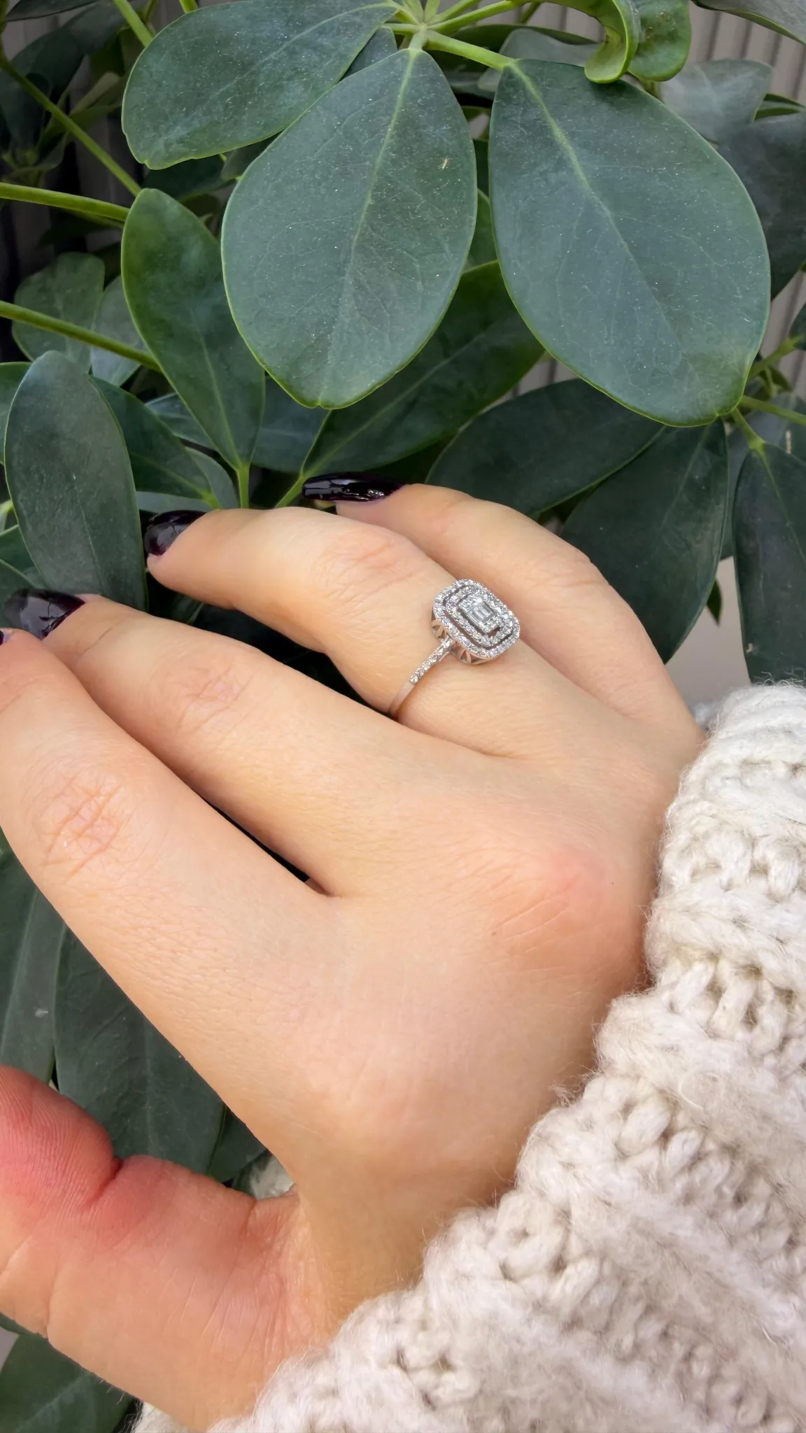 Pırlanta Baget Model Yüzük