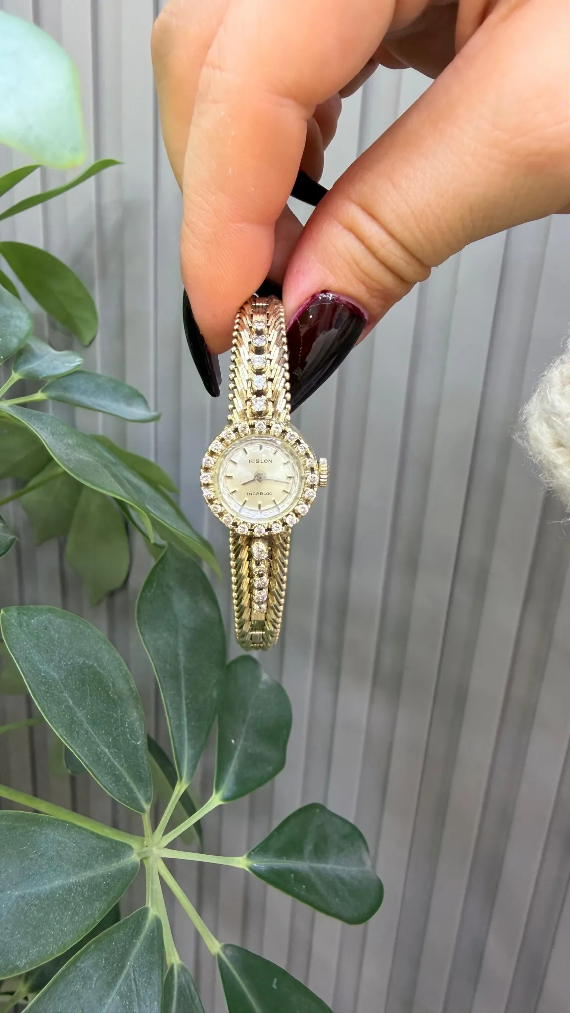 Antika Pırlanta Hislon Marka Saat