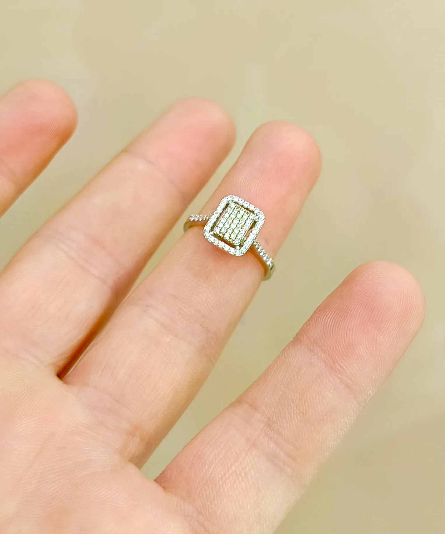 Baget Pırlanta Yüzük