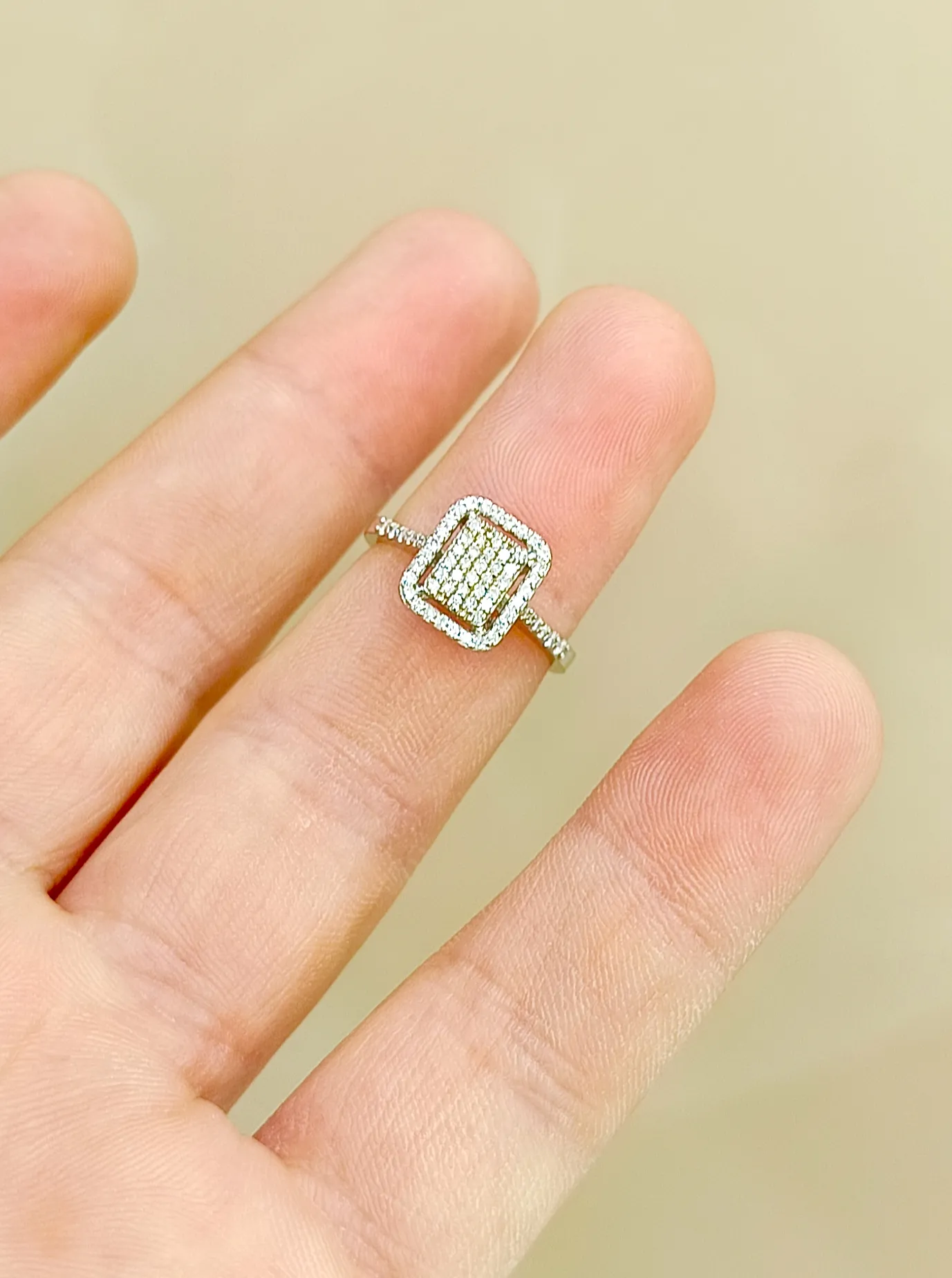 Baget Pırlanta Yüzük