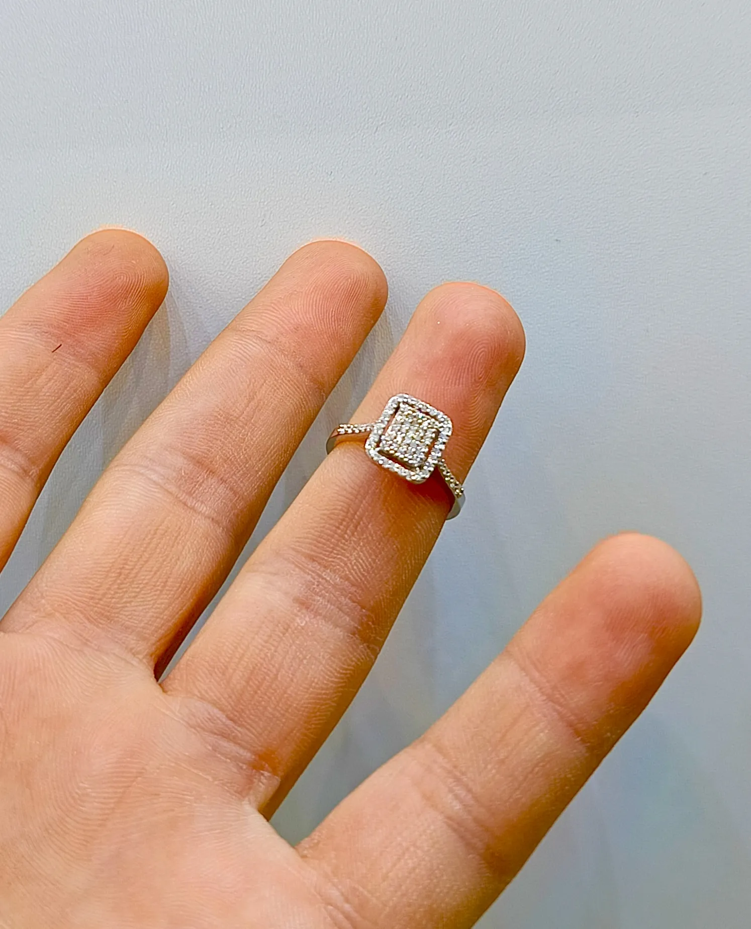 Baget Pırlanta Yüzük