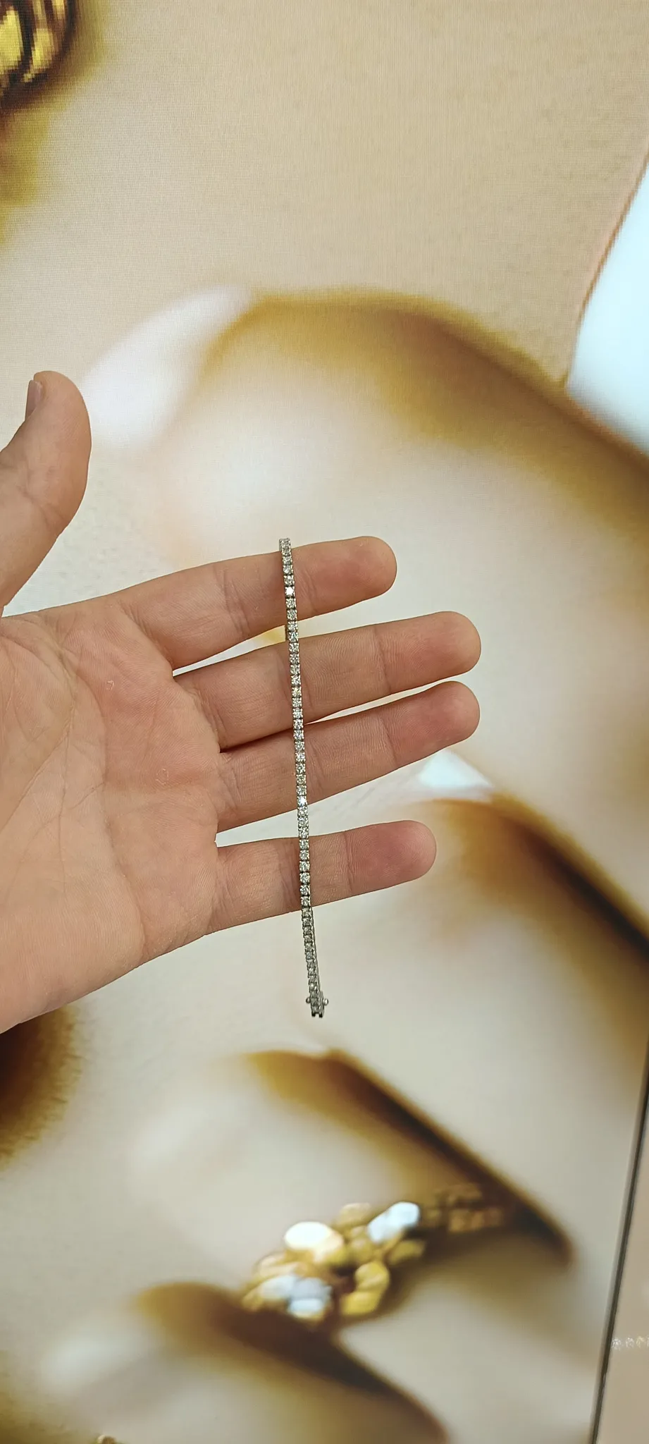 Suyolu Pırlanta Bileklik