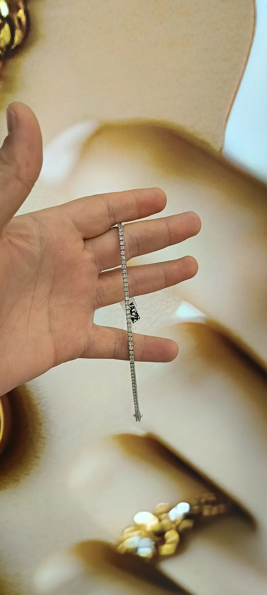 Suyolu Pırlanta Bileklik