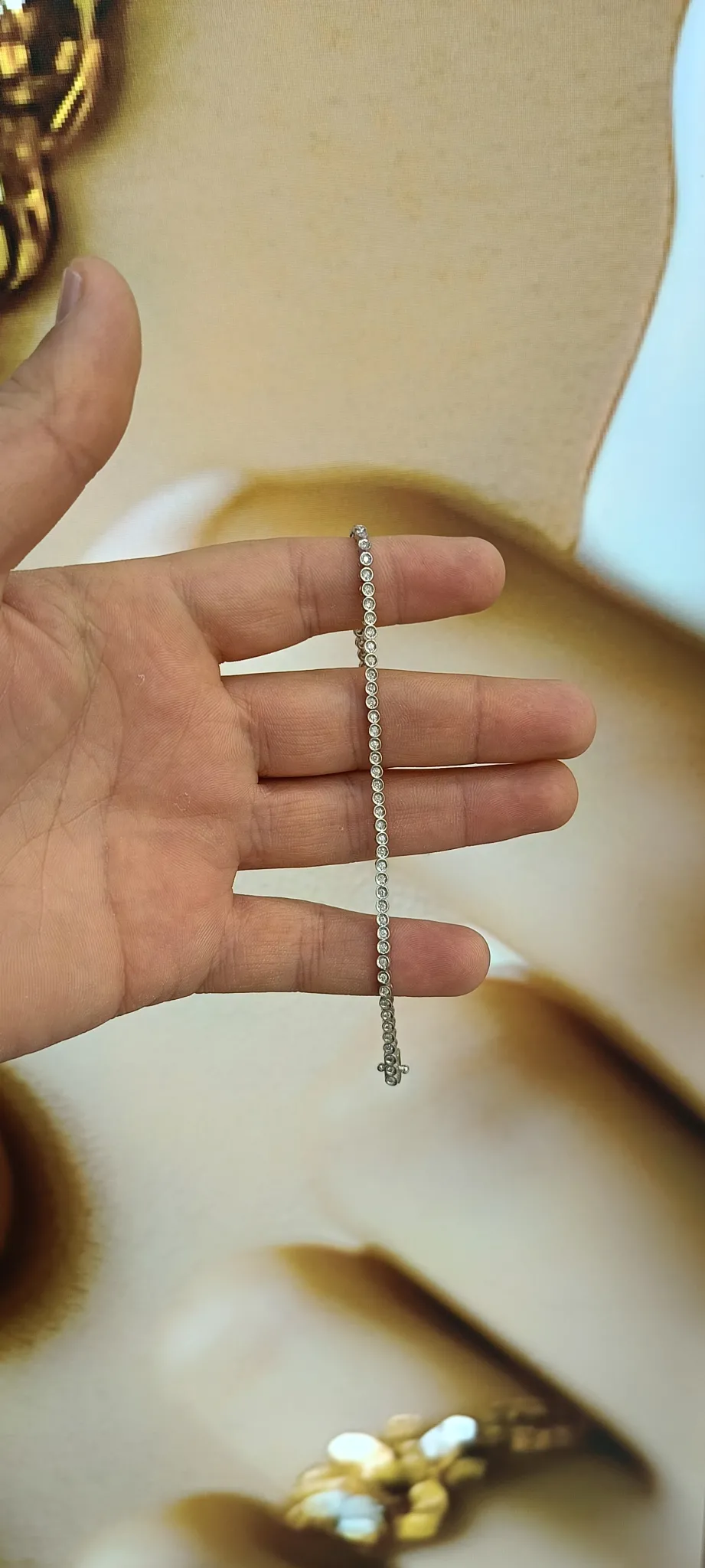 Suyolu Pırlanta Bileklik