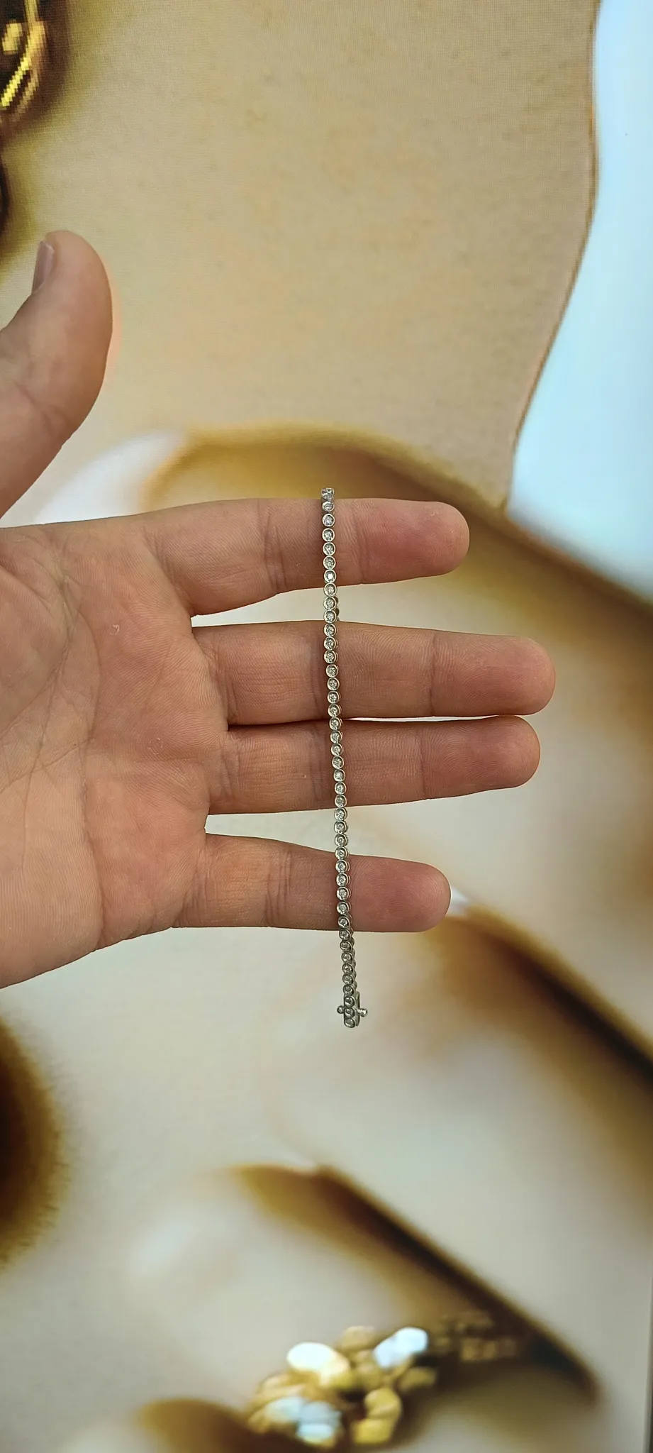 Suyolu Pırlanta Bileklik