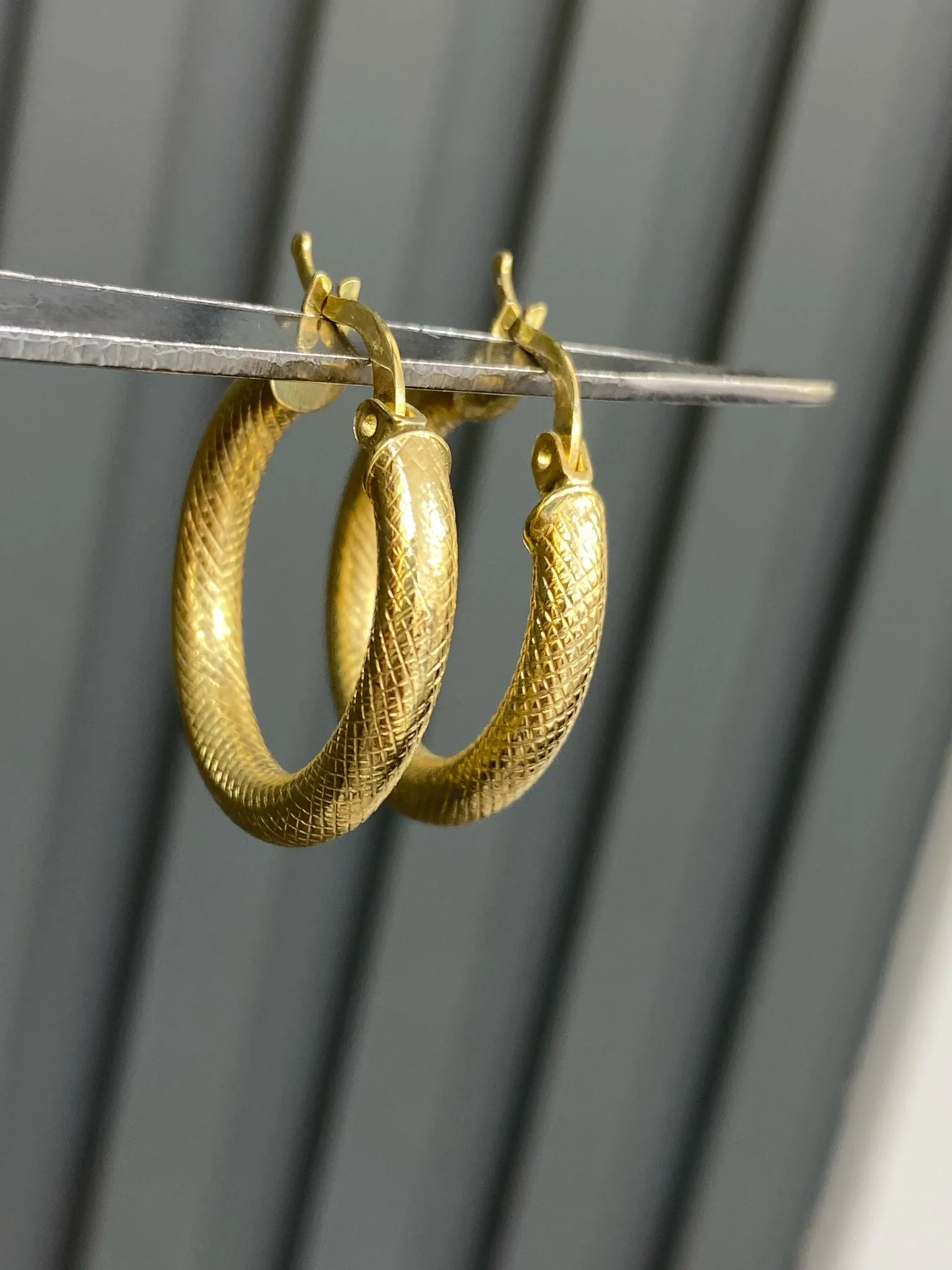 14 Ayar Tasarım Model KÜPE