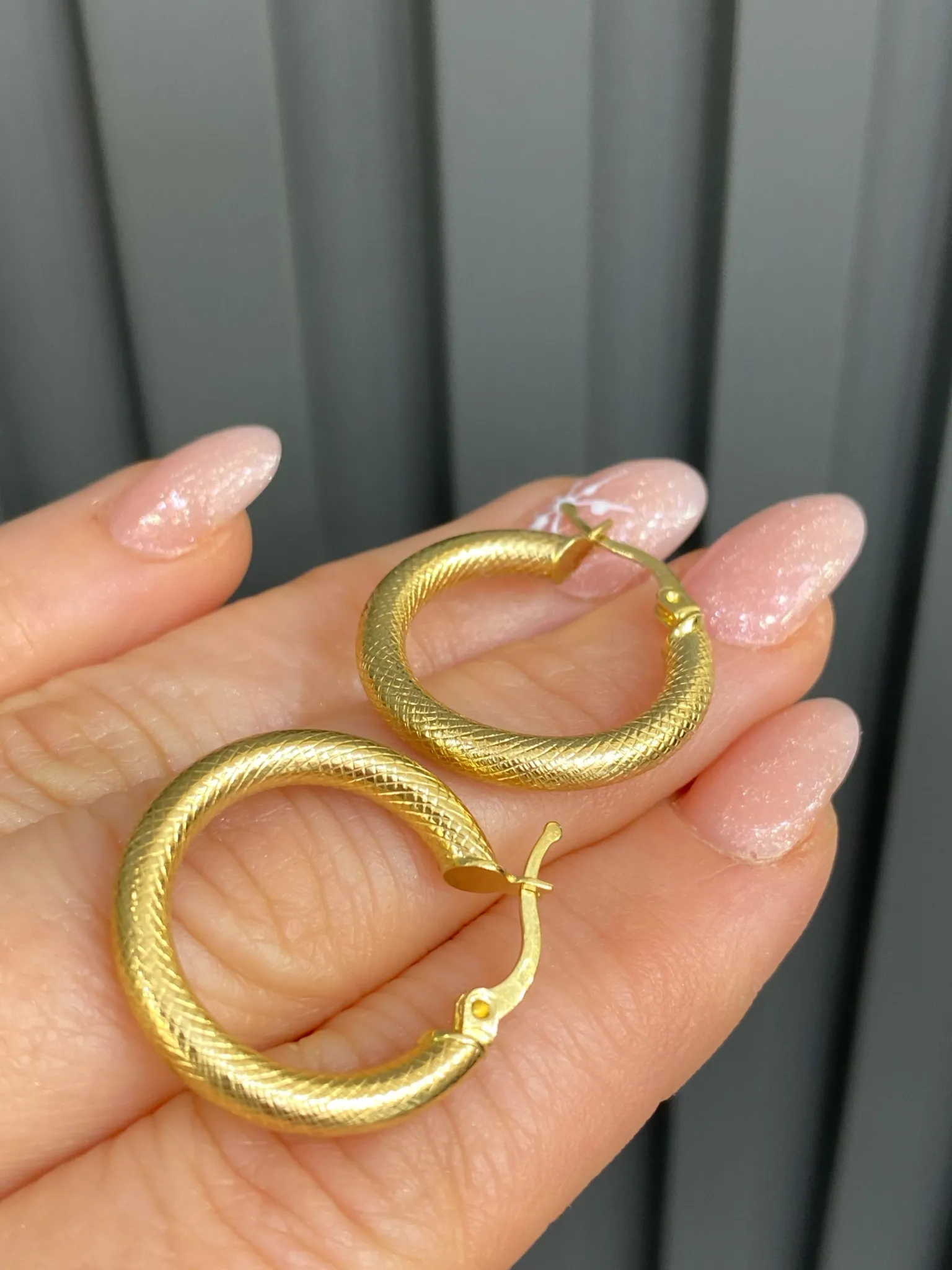 14 Ayar Tasarım Model KÜPE