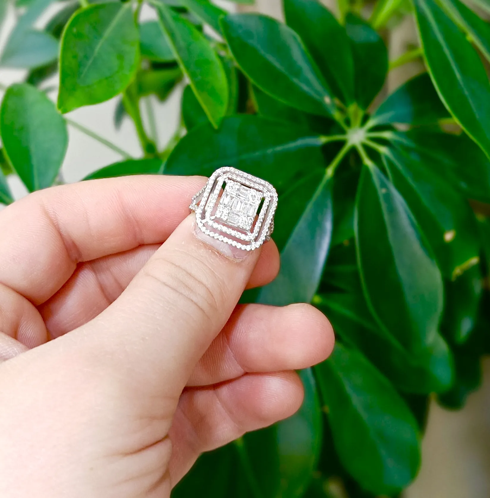 Baget Pırlanta Yüzük