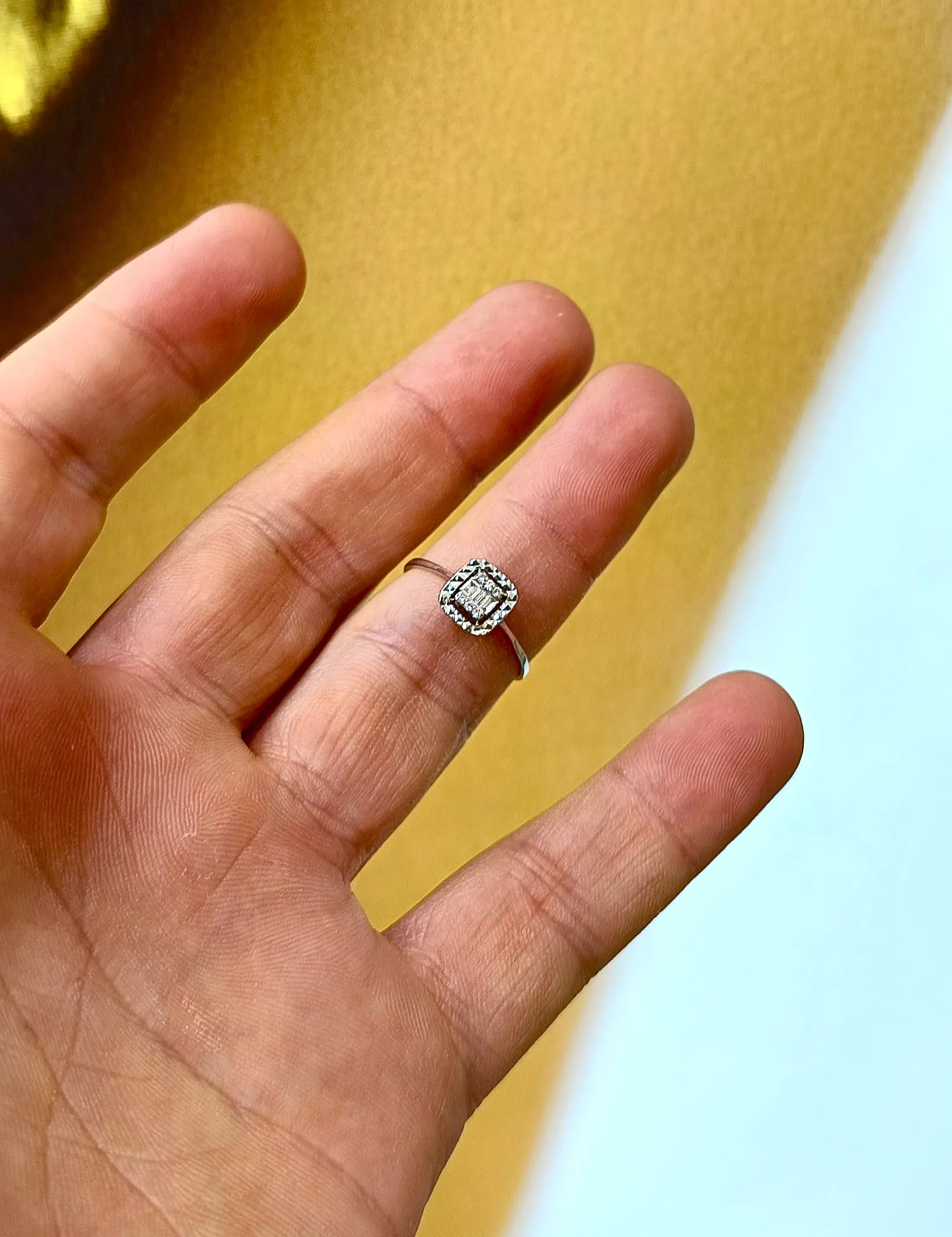 Baget Pırlanta Yüzük