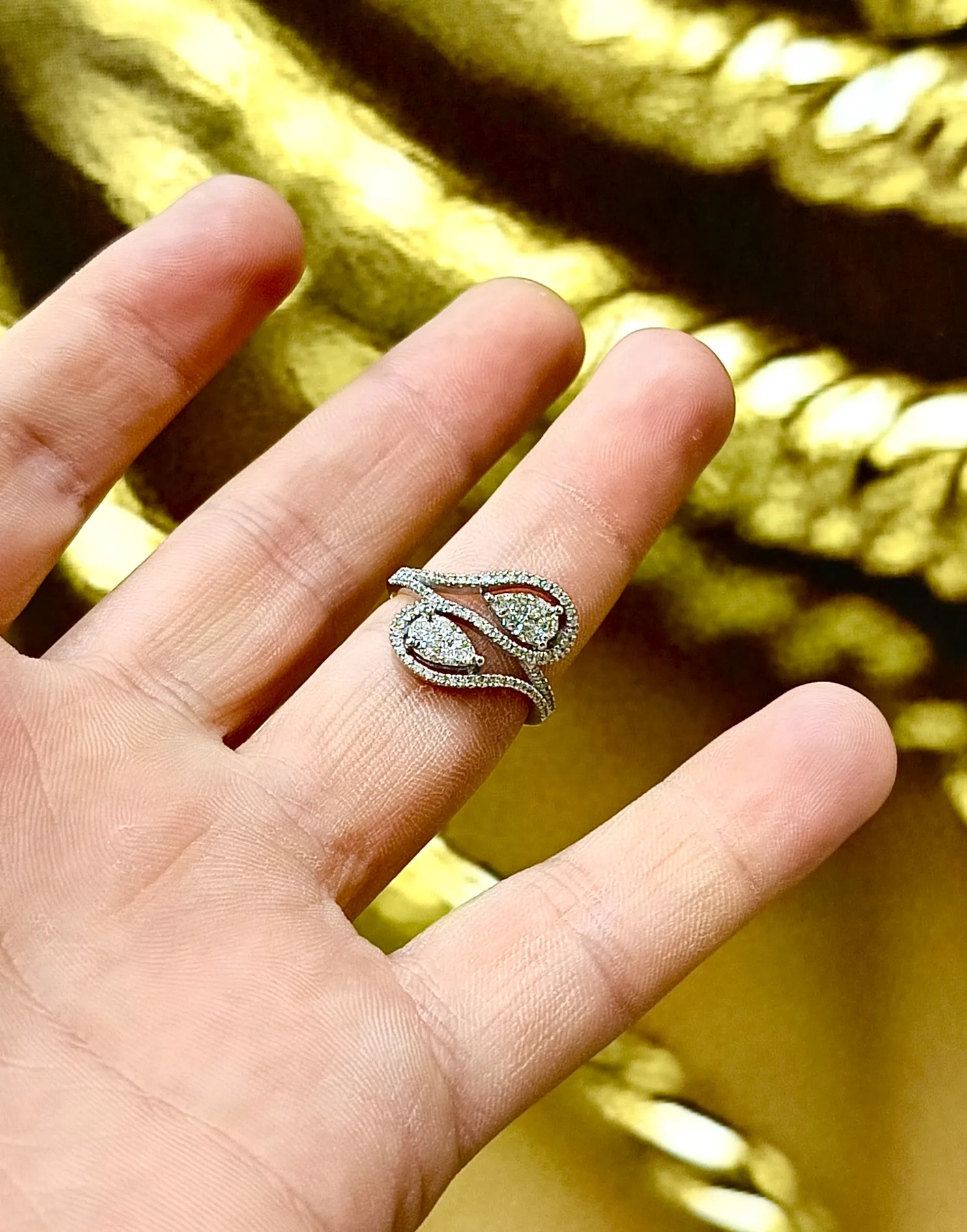 Tasarım Baget Pırlanta Yüzük