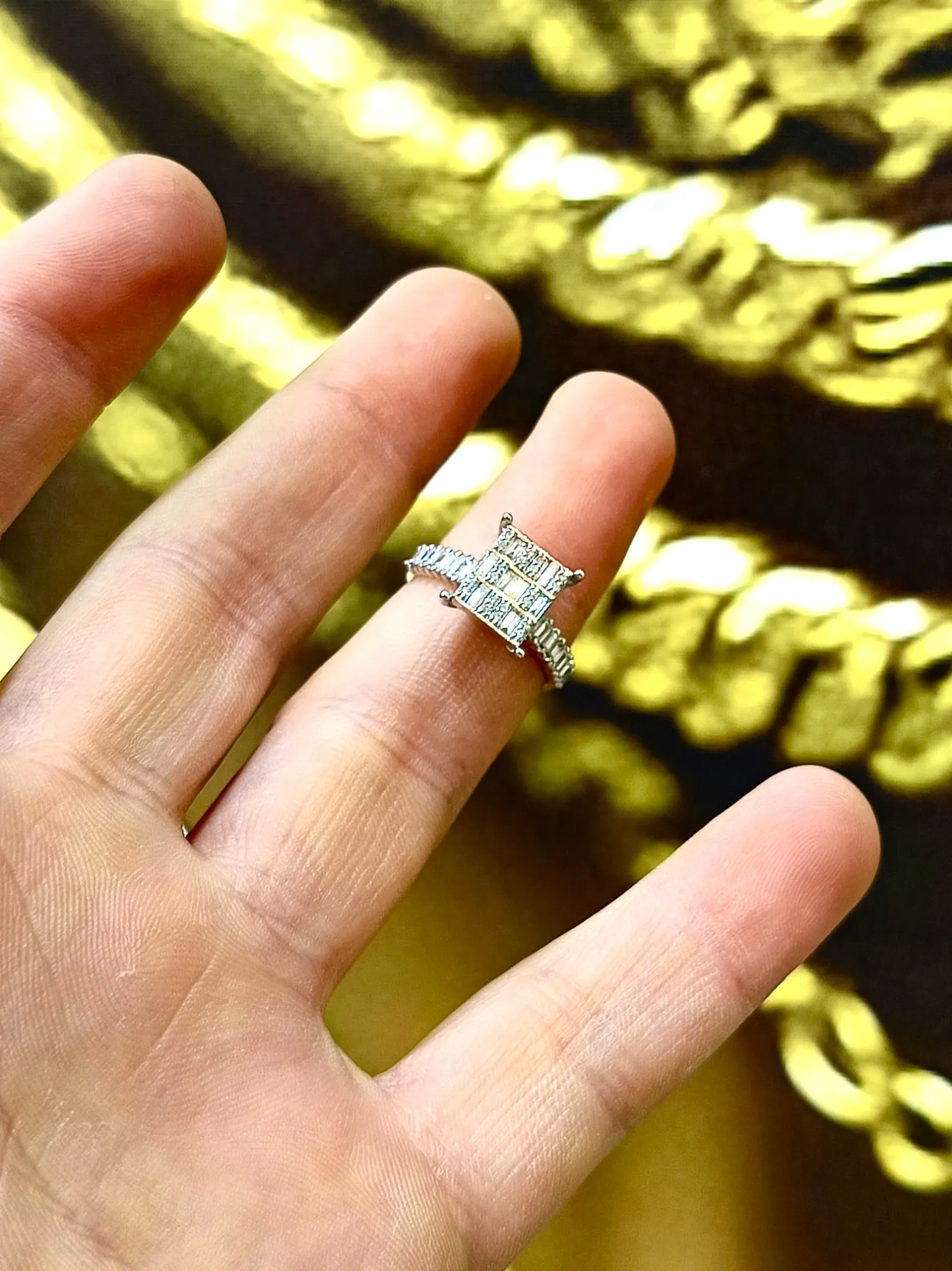 Baget Pırlanta Yüzük