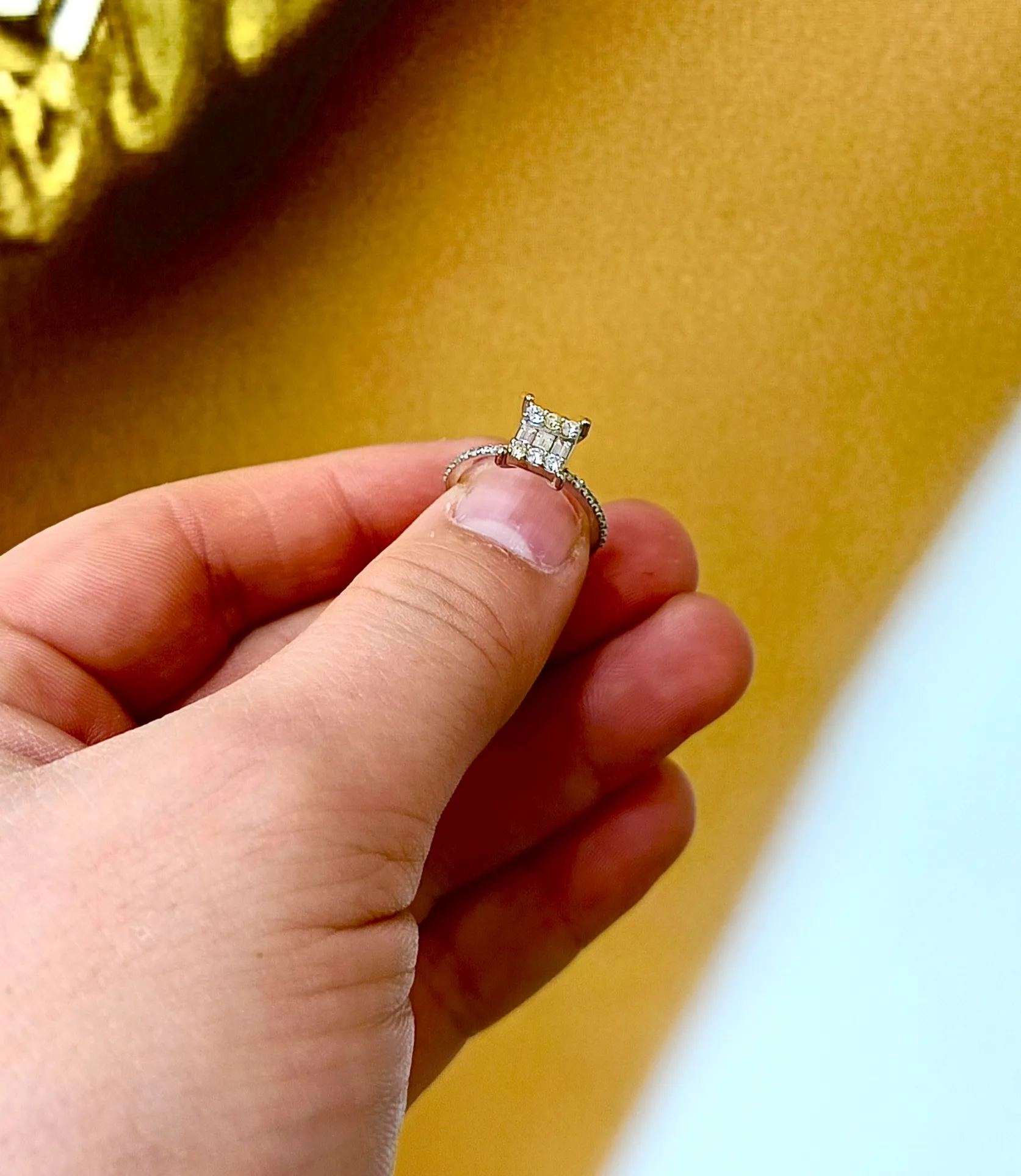 Baget Pırlanta Yüzük