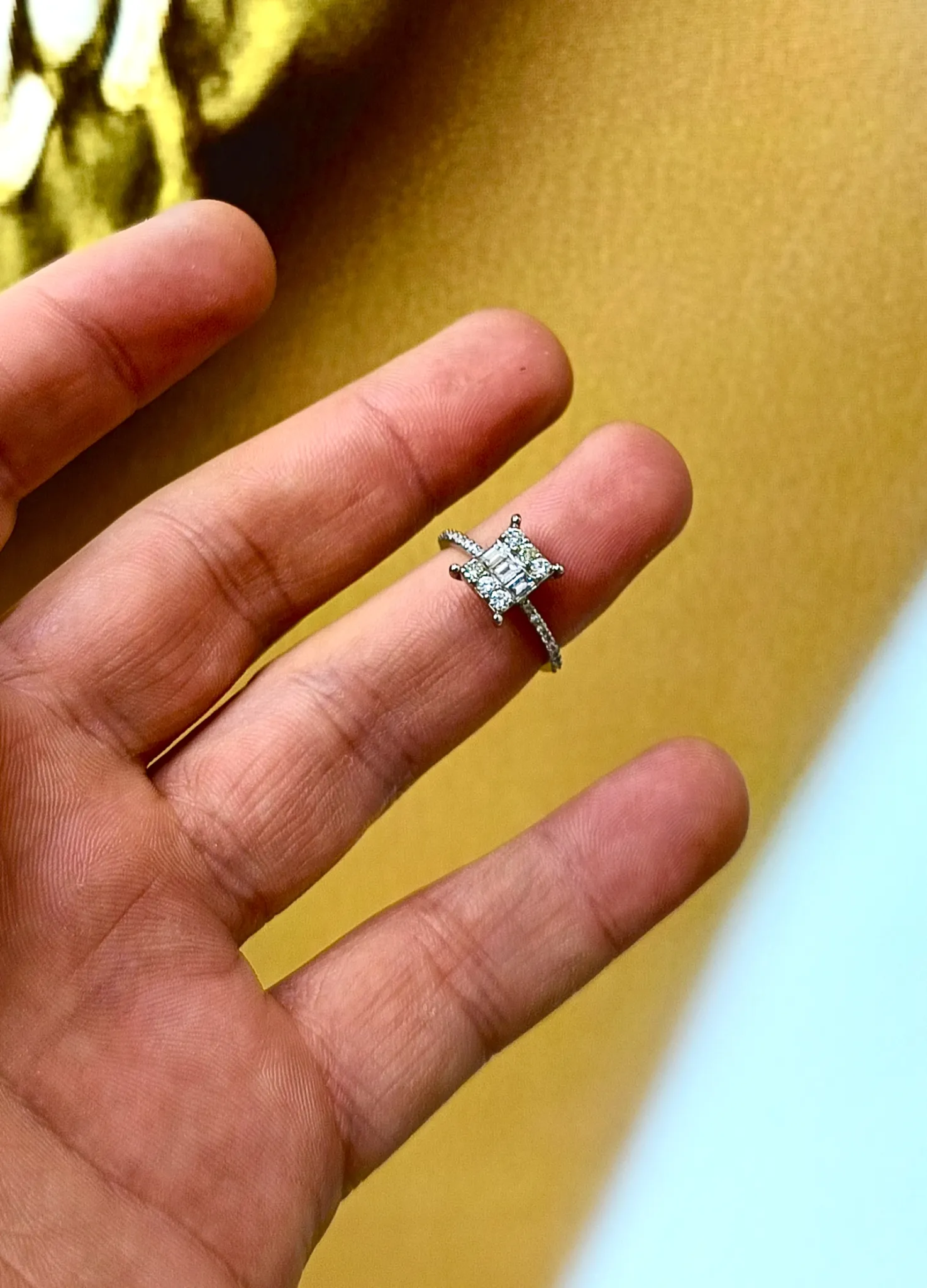 Baget Pırlanta Yüzük