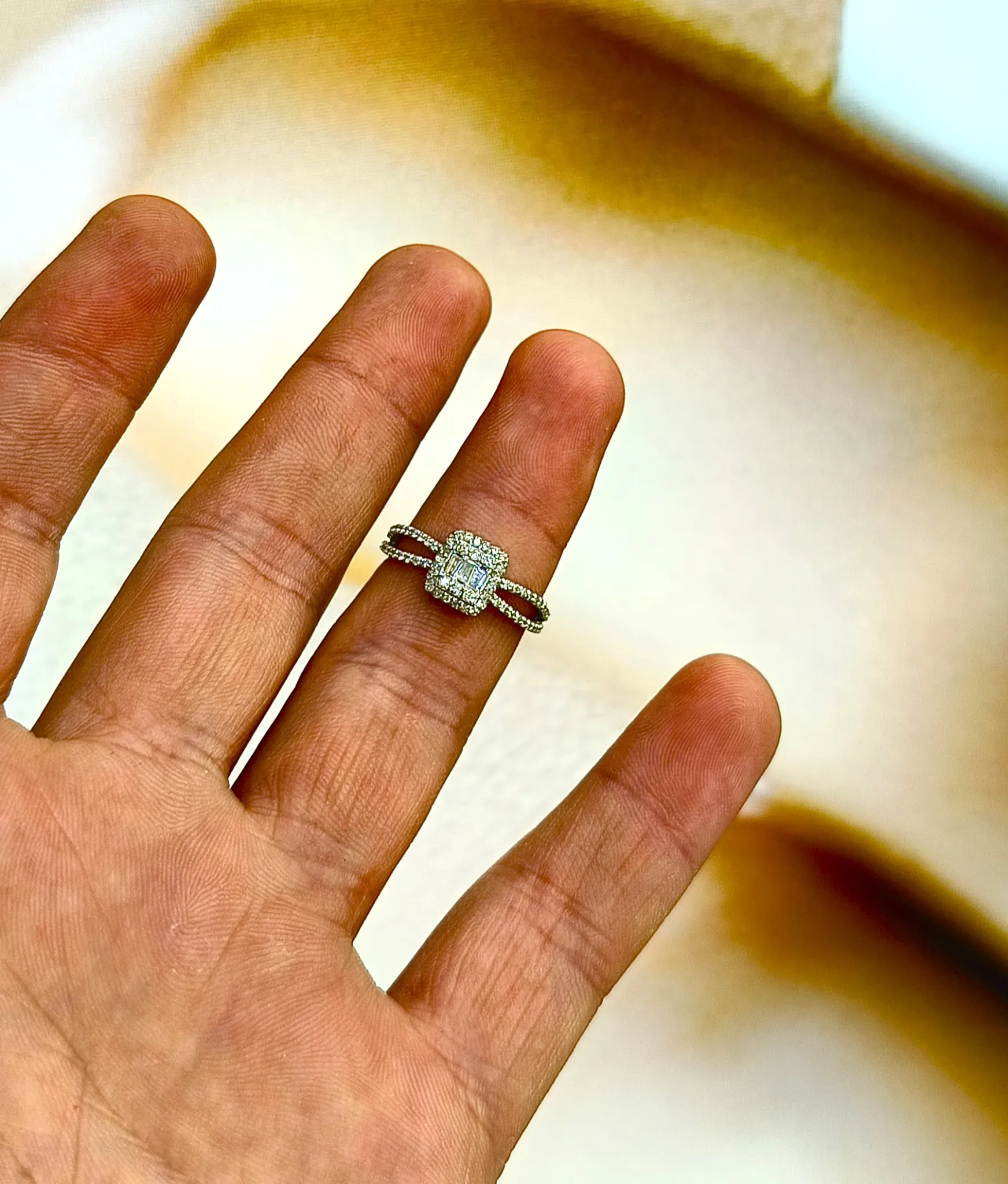 Baget Pırlanta Yüzük