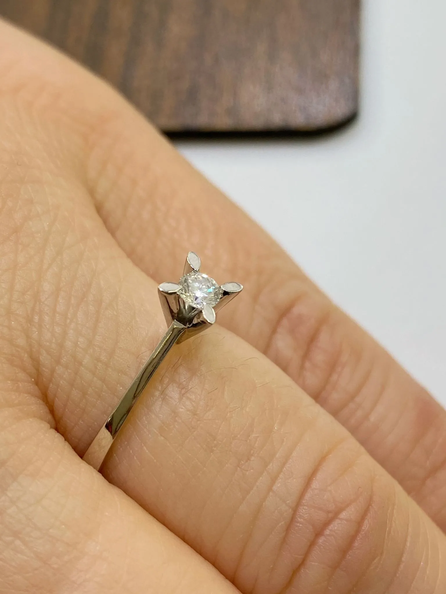 Pırlanta Tektaş Yüzük