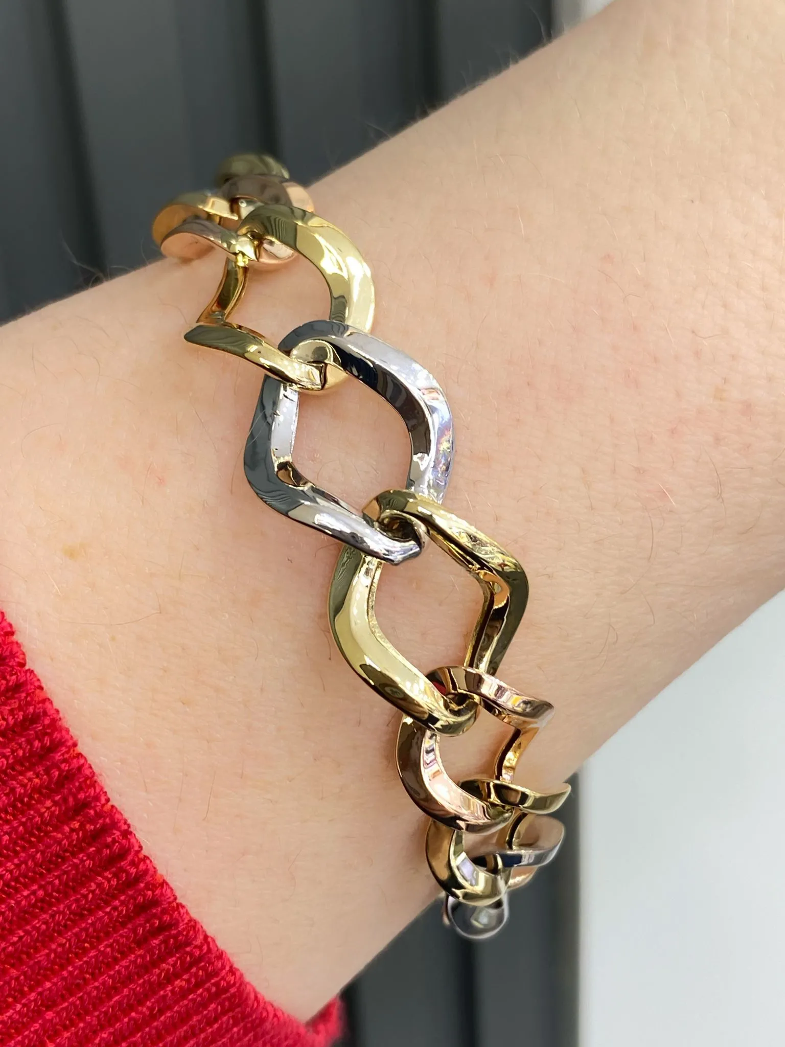 Favori Marka Üç Renk İtalyan Model Bileklik