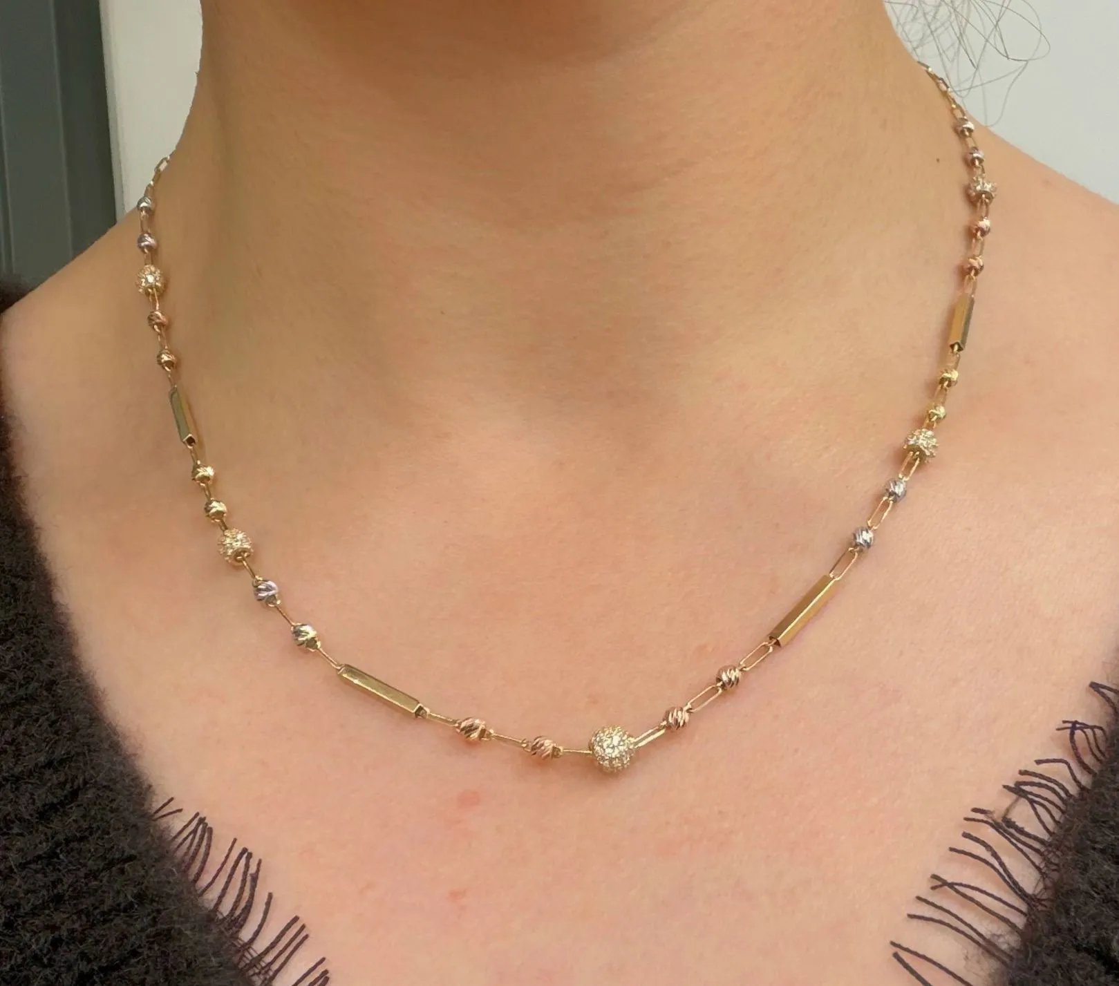 Favori Marka Dorikalı Model Kolye 45 Cm