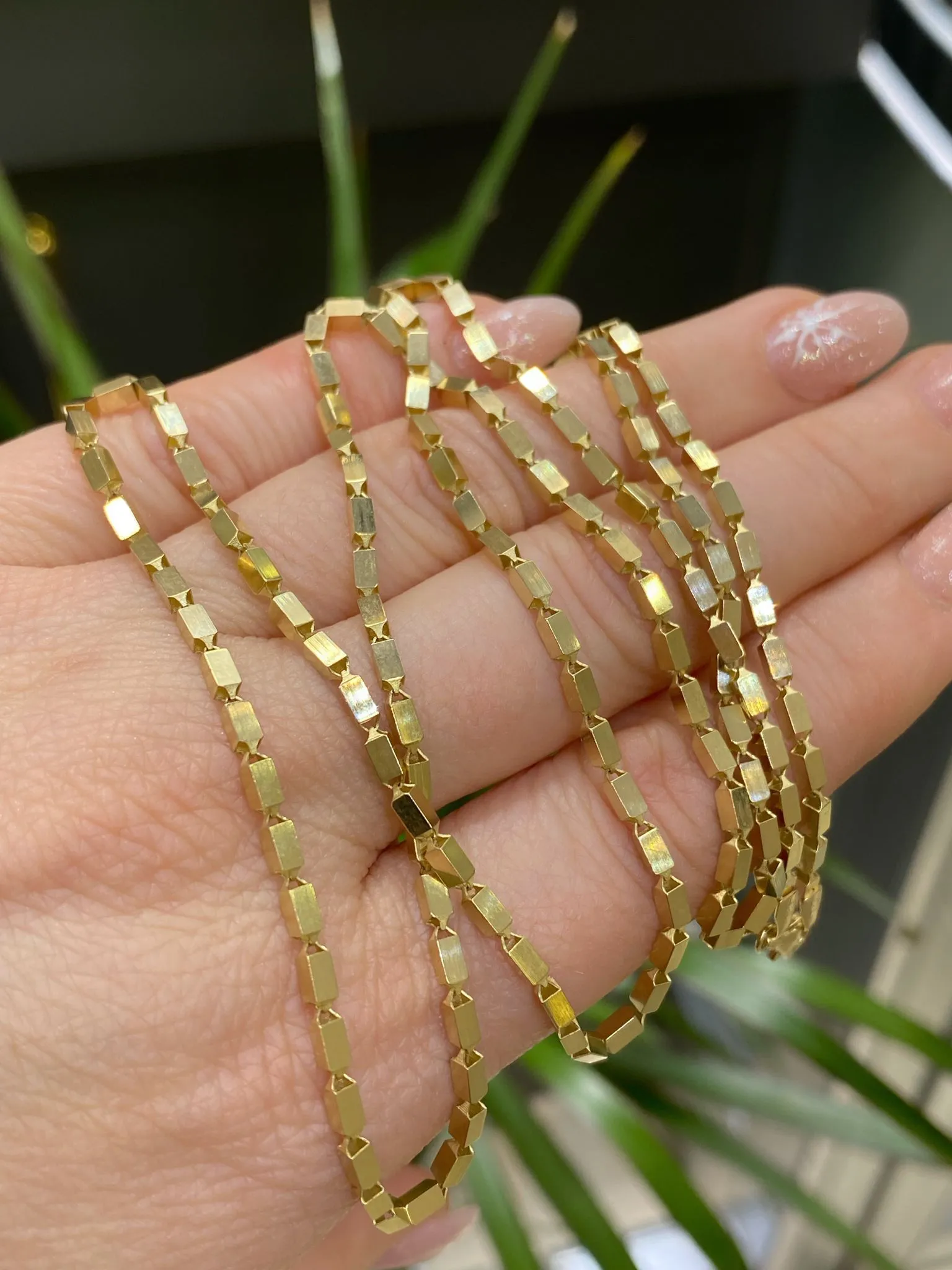 Favori Marka Kare Doç Model Zincir 70 Cm