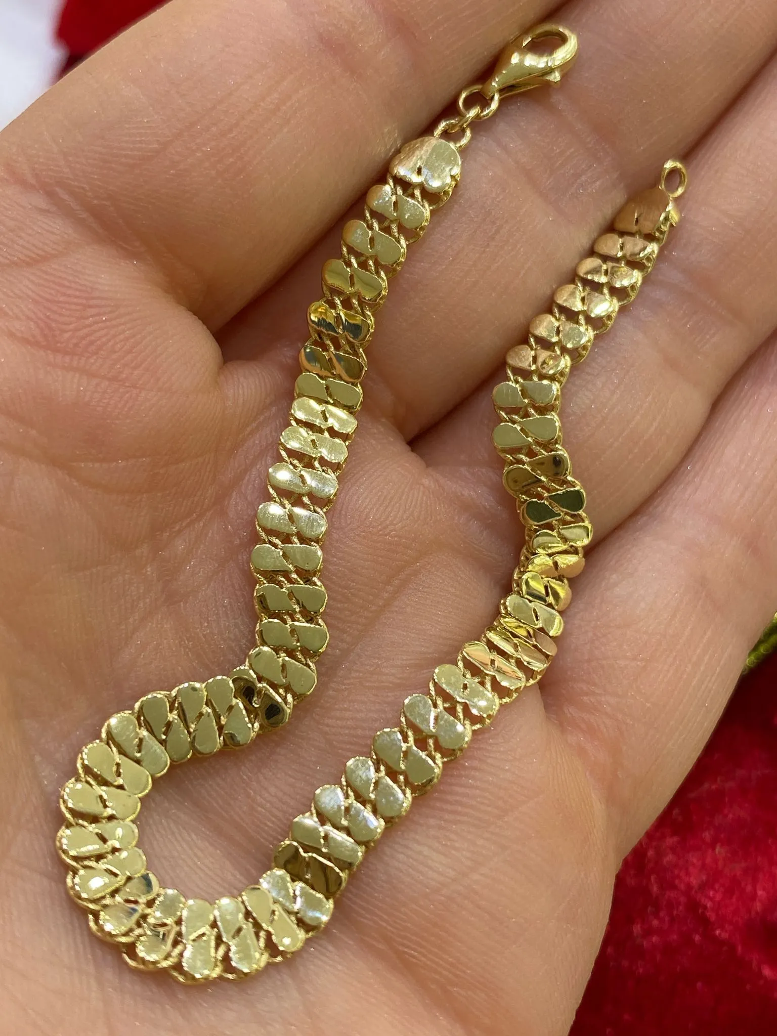 Fvaori Marka Çift Sıralı Pullu Model Bileklik