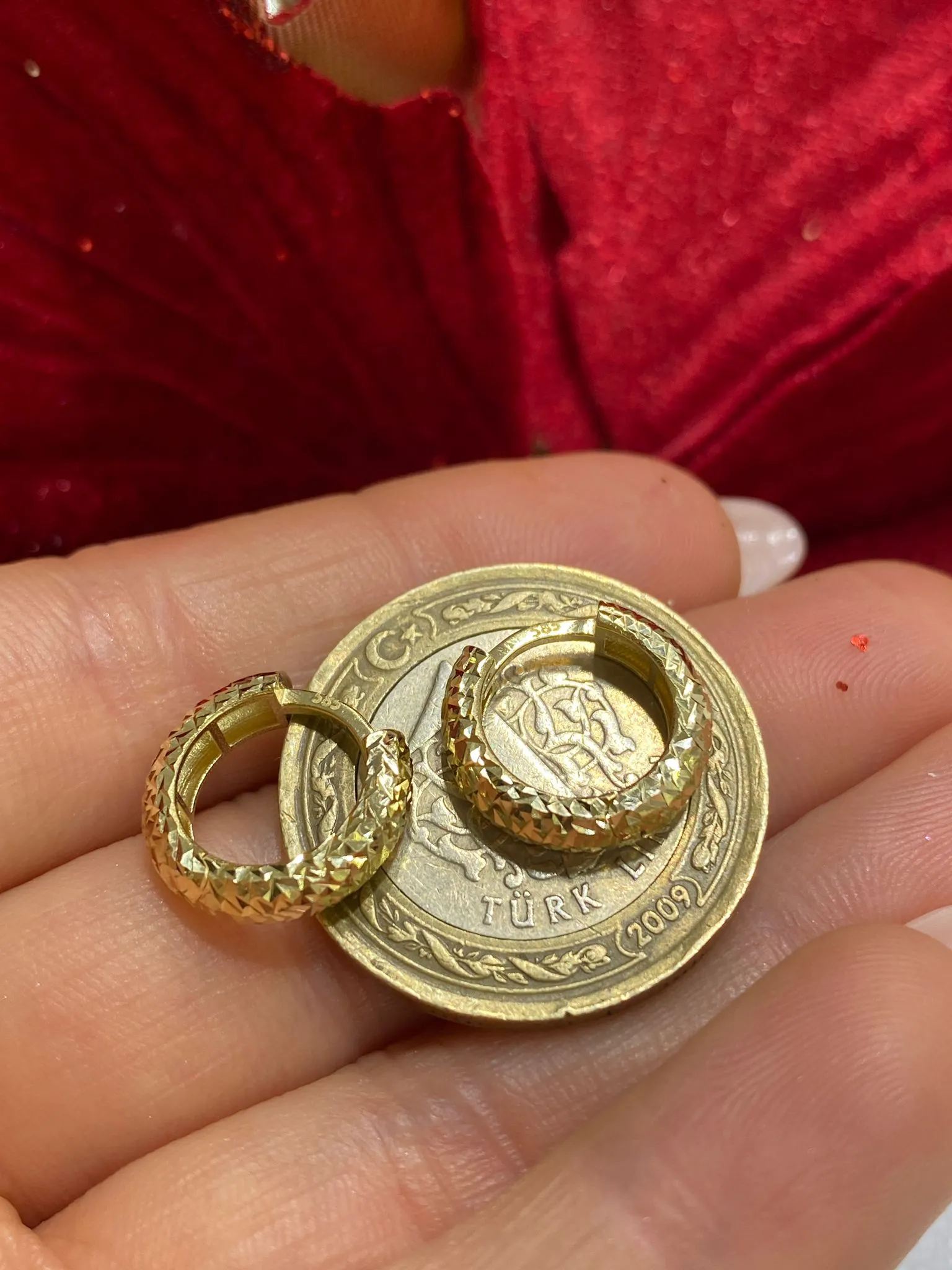 Favori Marka Kalemle Halka Model Küpe